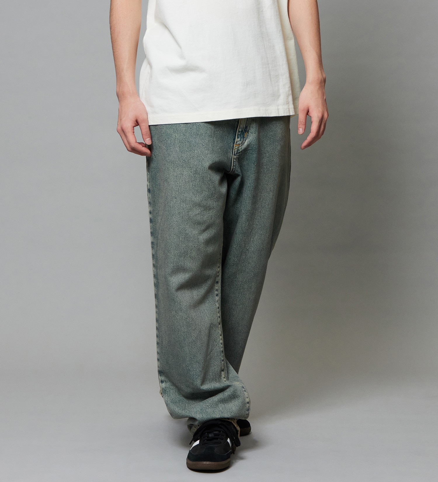 EDWIN(エドウイン)のバギージーンズ ルーズテーパード デニムパンツ ライトオンス|パンツ/デニム / ジーンズパンツ/メンズ|淡色ブルー2