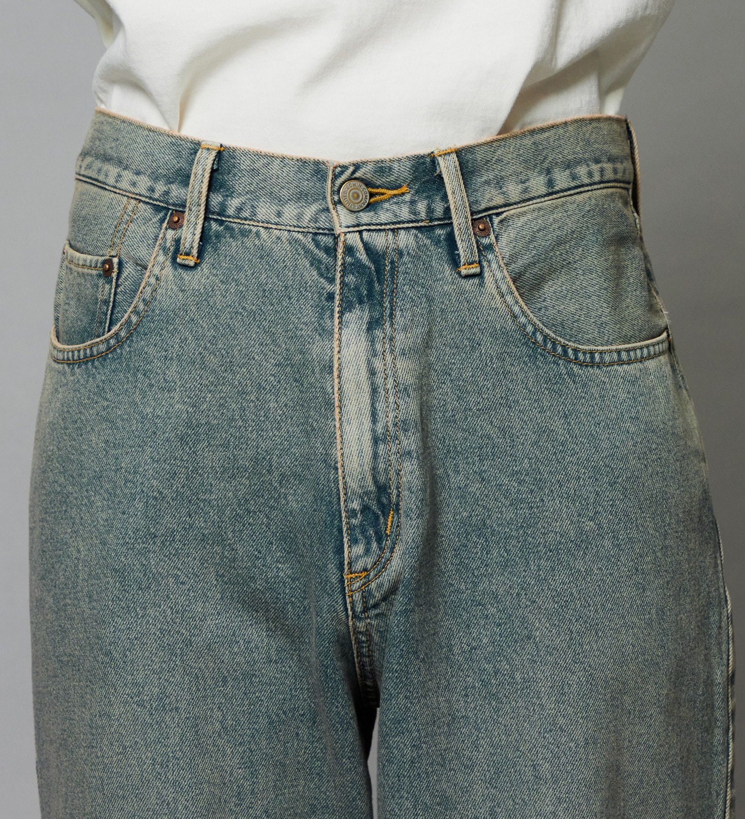 EDWIN(エドウイン)のバギージーンズ ルーズテーパード デニムパンツ ライトオンス|パンツ/デニム / ジーンズパンツ/メンズ|淡色ブルー2