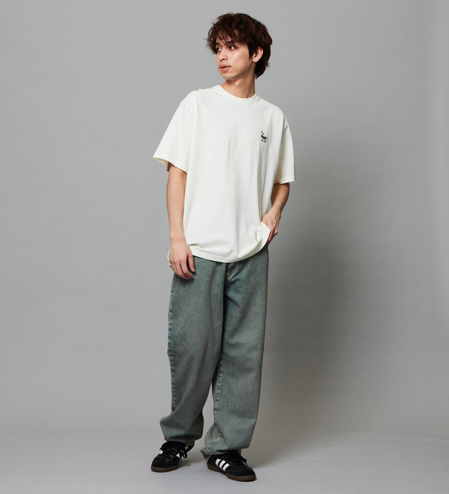 EDWIN(エドウイン)のバギージーンズ ルーズテーパード デニムパンツ ライトオンス|パンツ/デニム / ジーンズパンツ/メンズ|淡色ブルー2