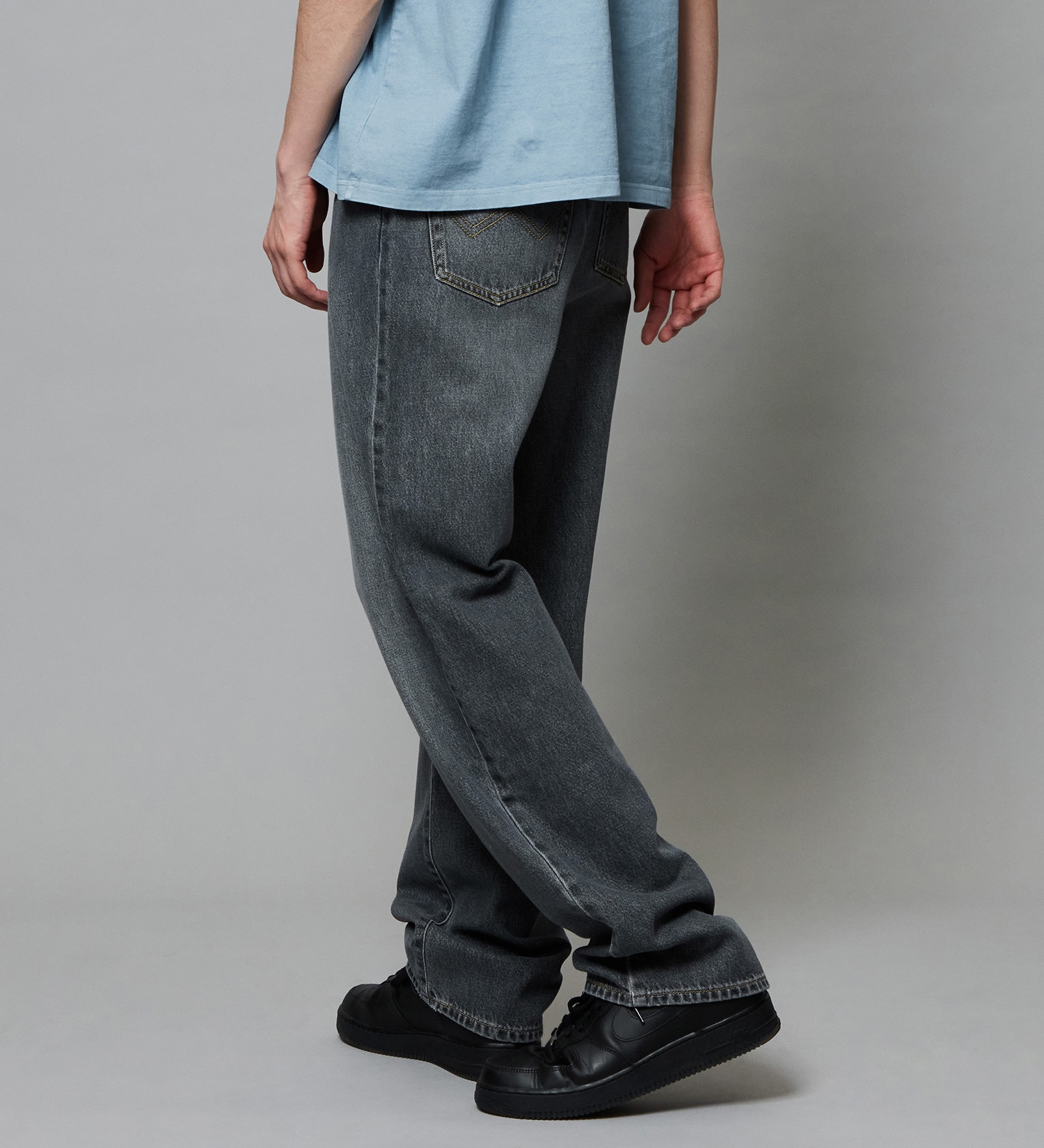 EDWIN(エドウイン)のバギージーンズ ルーズテーパード デニムパンツ ライトオンス|パンツ/デニム / ジーンズパンツ/メンズ|ブラックデニム