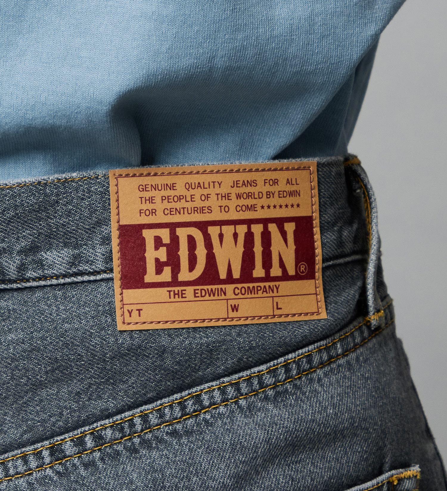 EDWIN(エドウイン)のバギージーンズ ルーズテーパード デニムパンツ ライトオンス|パンツ/デニム / ジーンズパンツ/メンズ|ブラックデニム