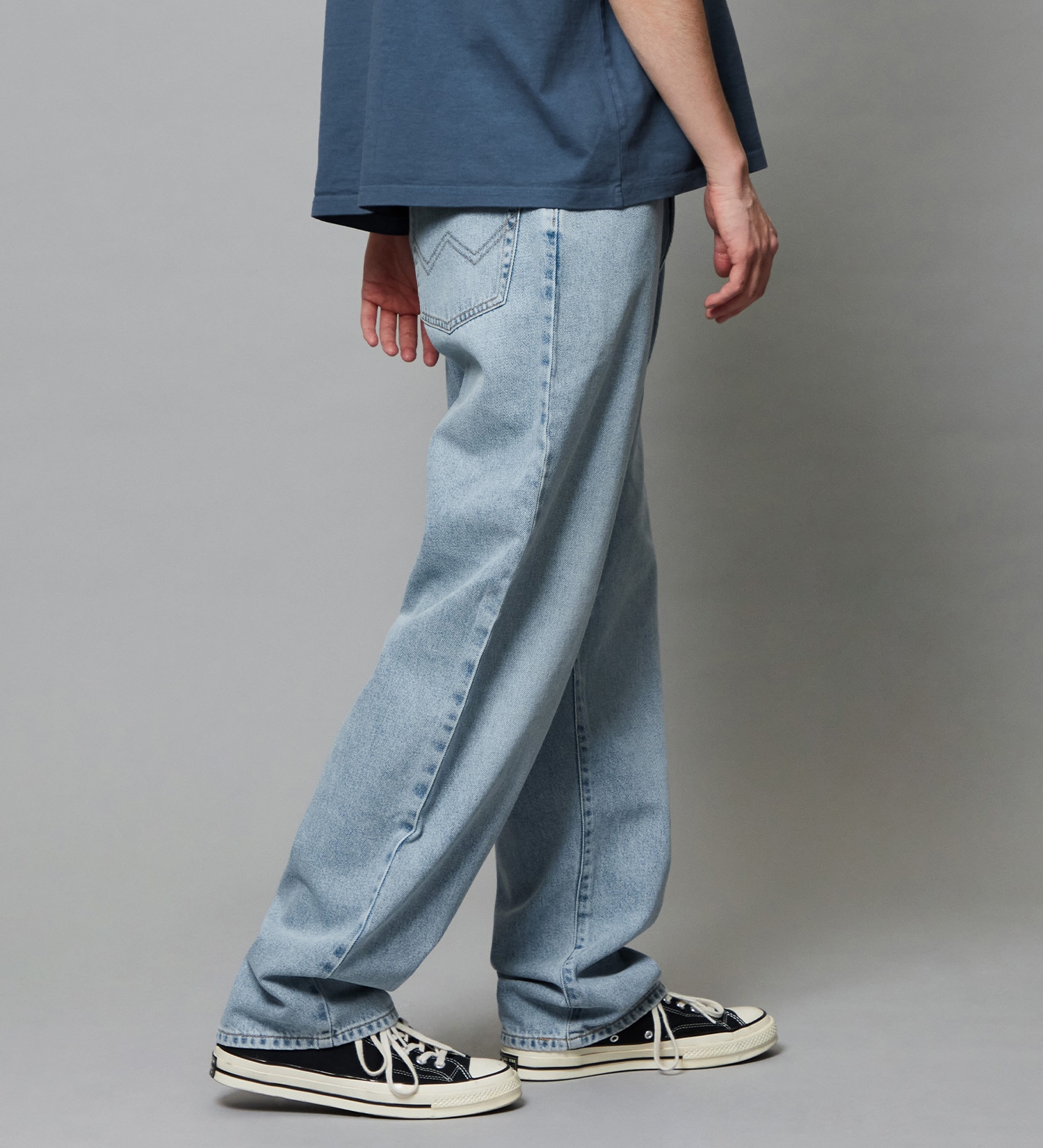 EDWIN(エドウイン)のバギージーンズ ルーズテーパード デニムパンツ ライトオンス|パンツ/デニム / ジーンズパンツ/メンズ|淡色ブルー