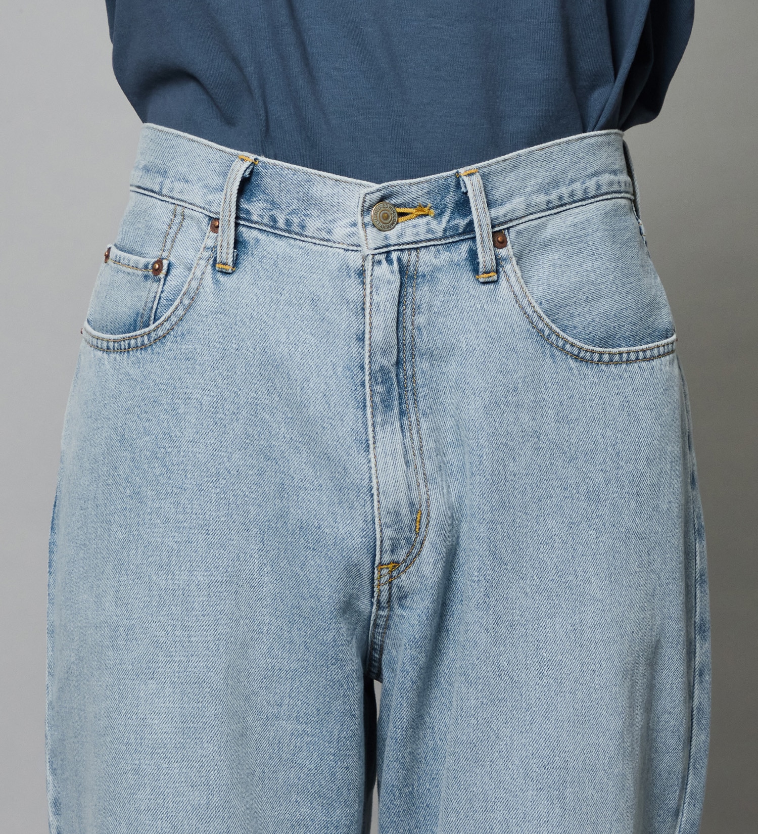 EDWIN(エドウイン)のバギージーンズ ルーズテーパード デニムパンツ ライトオンス|パンツ/デニム / ジーンズパンツ/メンズ|淡色ブルー