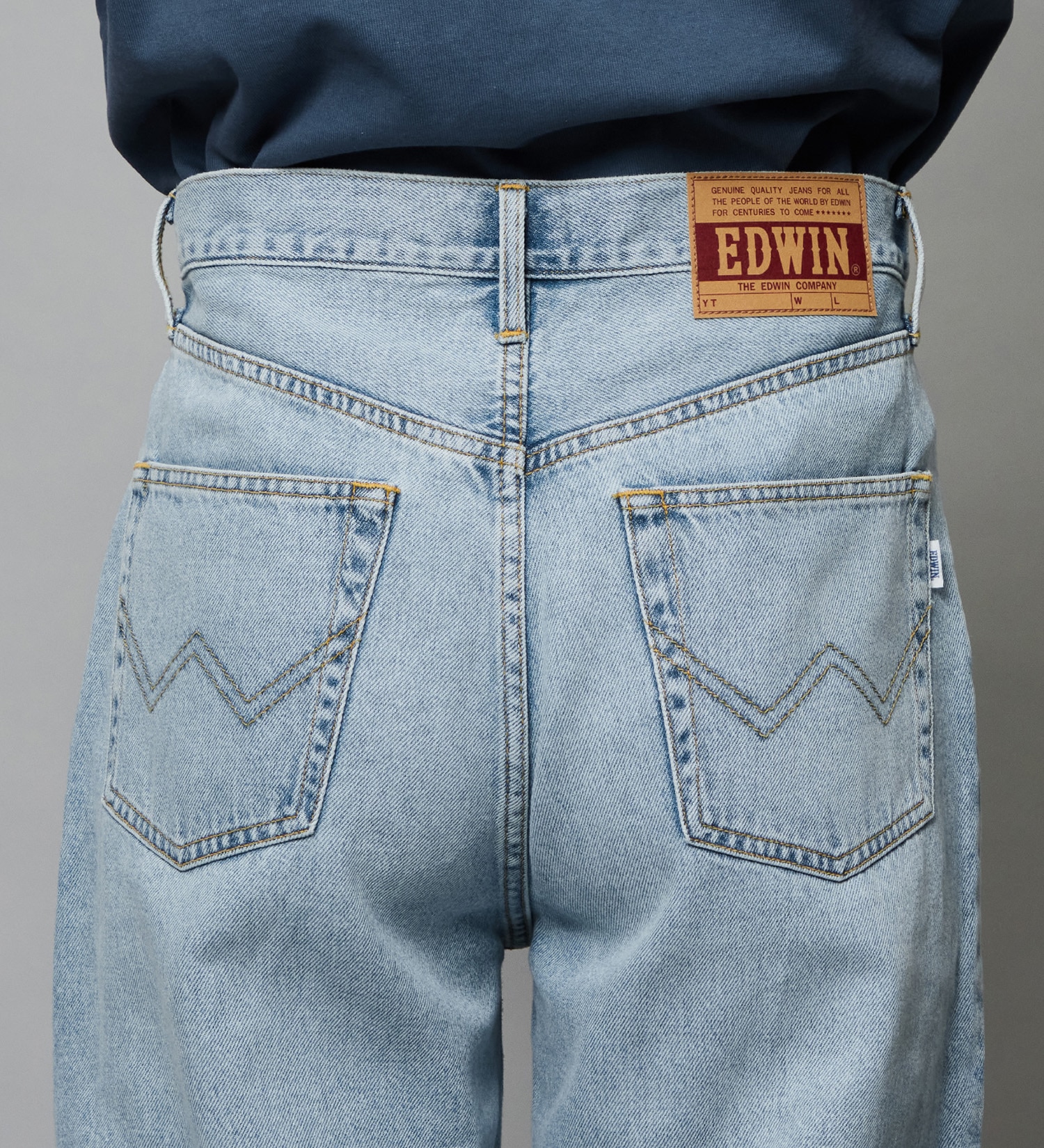 EDWIN(エドウイン)のバギージーンズ ルーズテーパード デニムパンツ ライトオンス|パンツ/デニム / ジーンズパンツ/メンズ|淡色ブルー