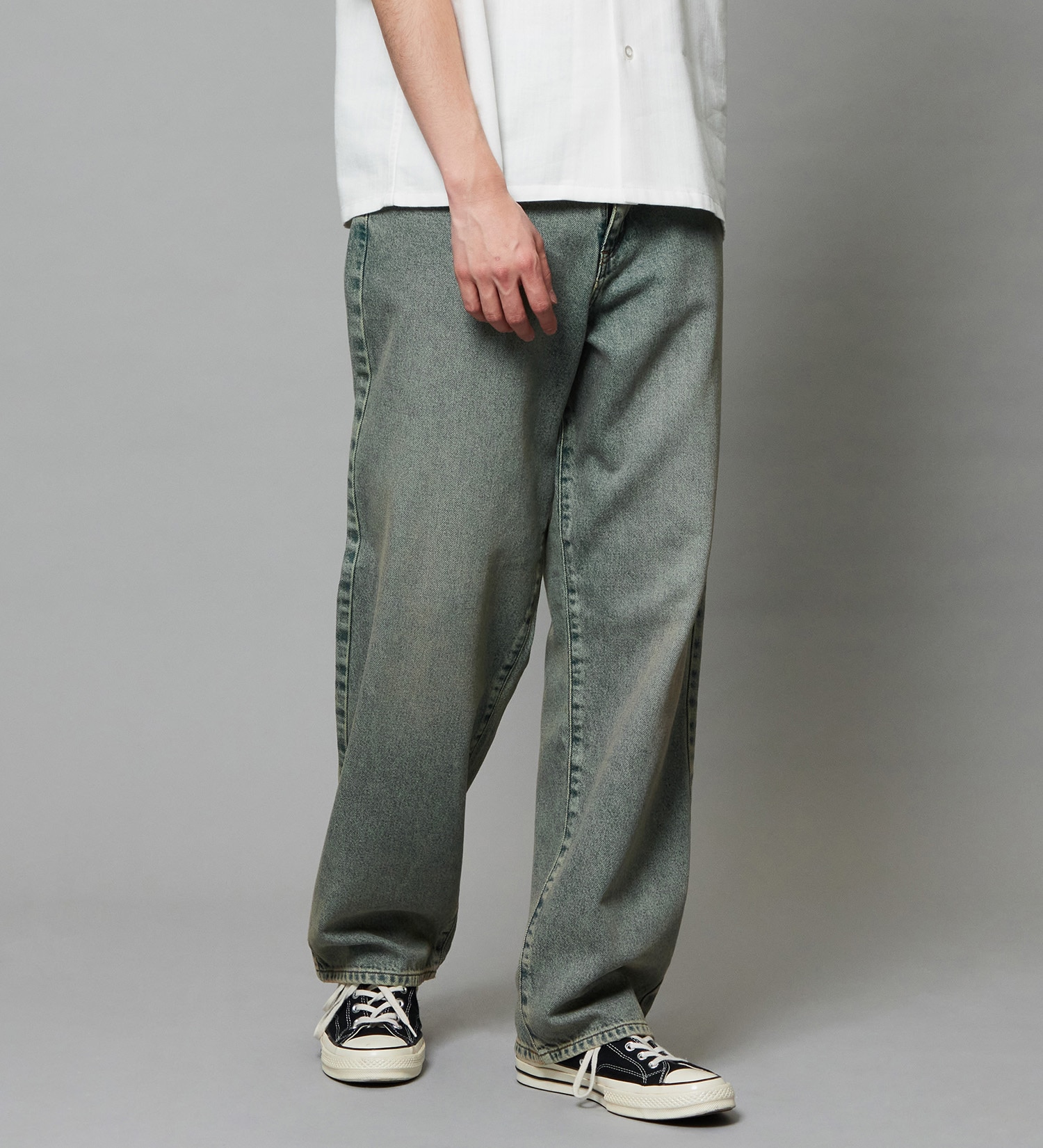 EDWIN(エドウイン)のワイド バギージーンズ デニムパンツ|パンツ/デニム / ジーンズパンツ/メンズ|淡色ブルー3