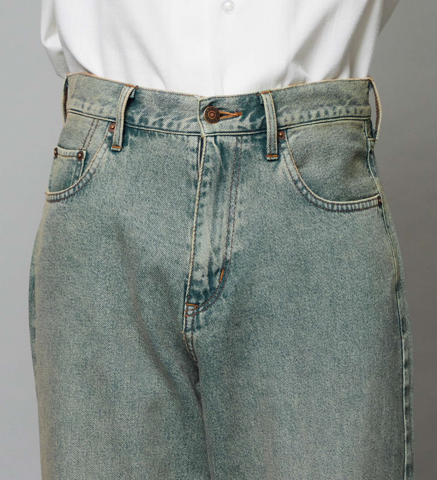 EDWIN(エドウイン)のワイド バギージーンズ デニムパンツ|パンツ/デニム / ジーンズパンツ/メンズ|淡色ブルー3