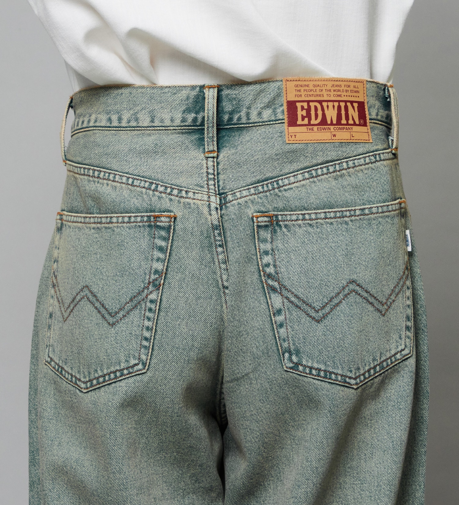 EDWIN(エドウイン)のワイド バギージーンズ デニムパンツ|パンツ/デニム / ジーンズパンツ/メンズ|淡色ブルー3