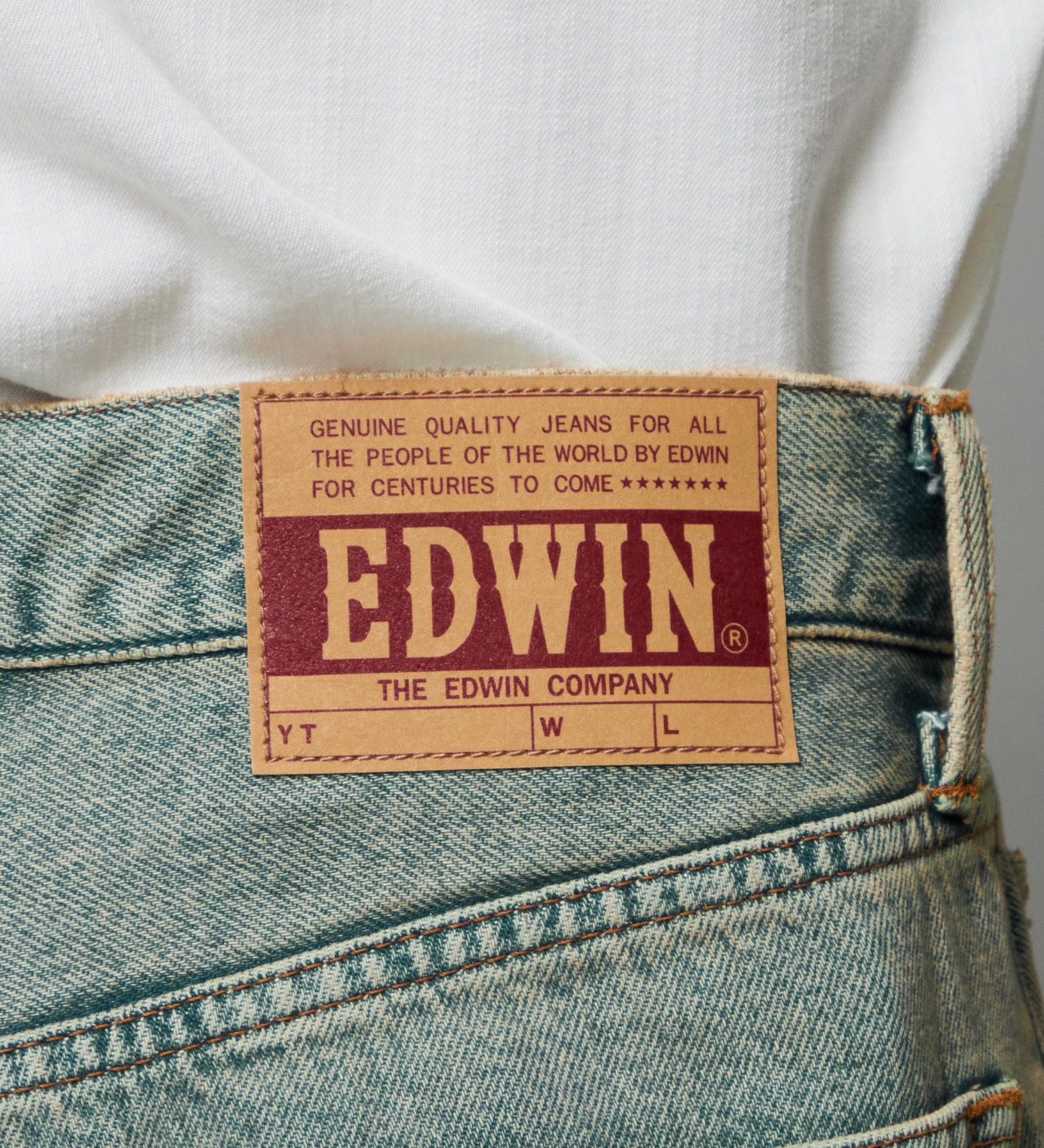 EDWIN(エドウイン)のワイド バギージーンズ デニムパンツ|パンツ/デニム / ジーンズパンツ/メンズ|淡色ブルー3