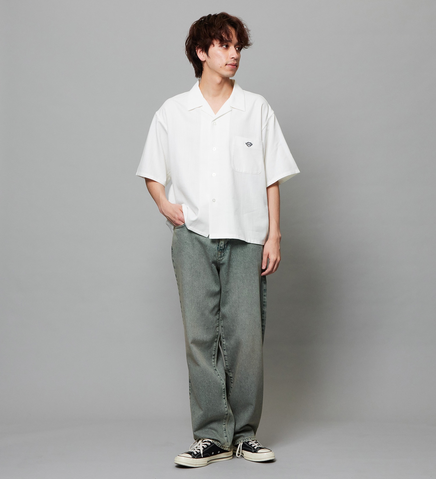 EDWIN(エドウイン)のワイド バギージーンズ デニムパンツ|パンツ/デニム / ジーンズパンツ/メンズ|淡色ブルー3