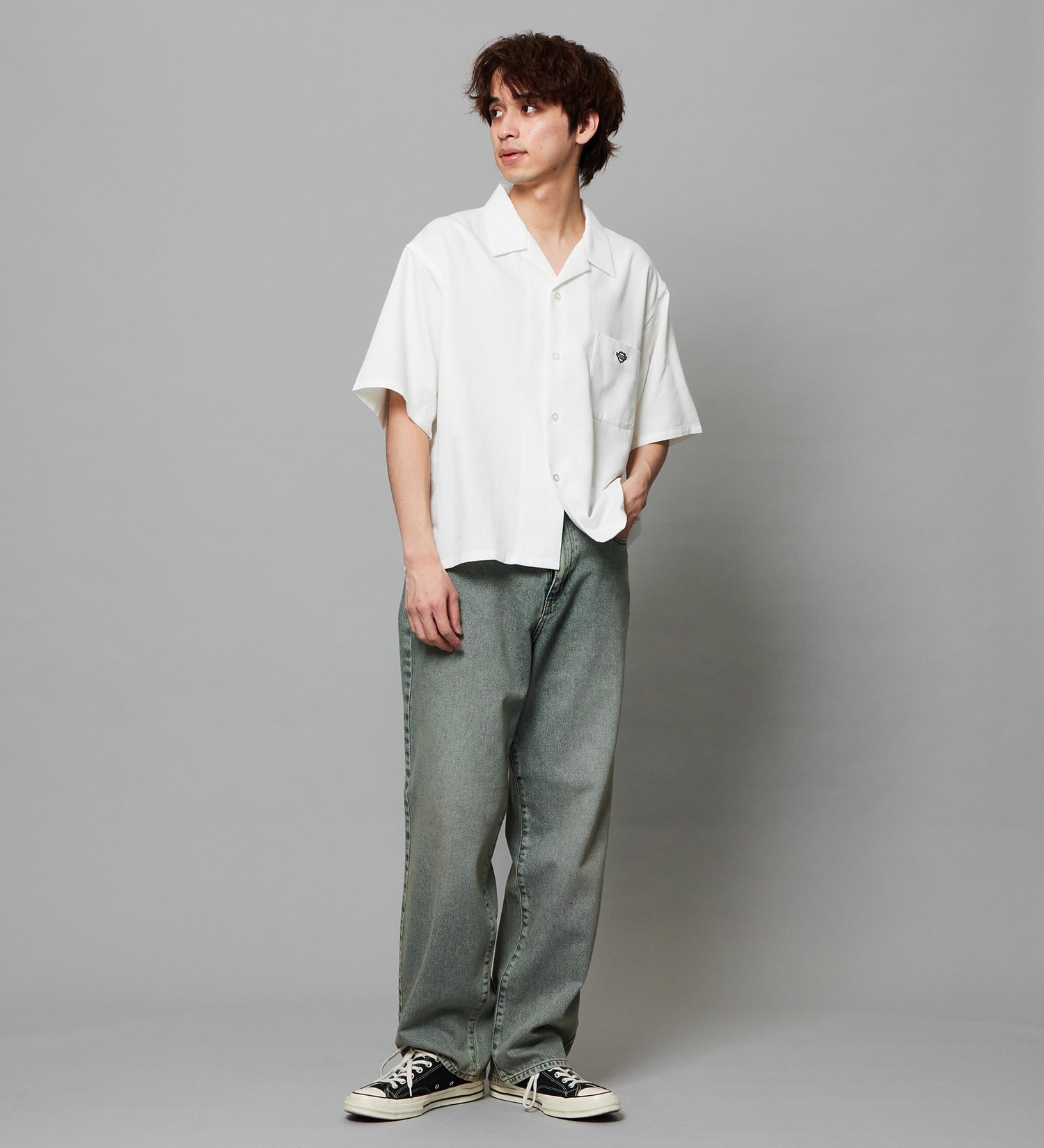 EDWIN(エドウイン)のワイド バギージーンズ デニムパンツ|パンツ/デニム / ジーンズパンツ/メンズ|淡色ブルー3