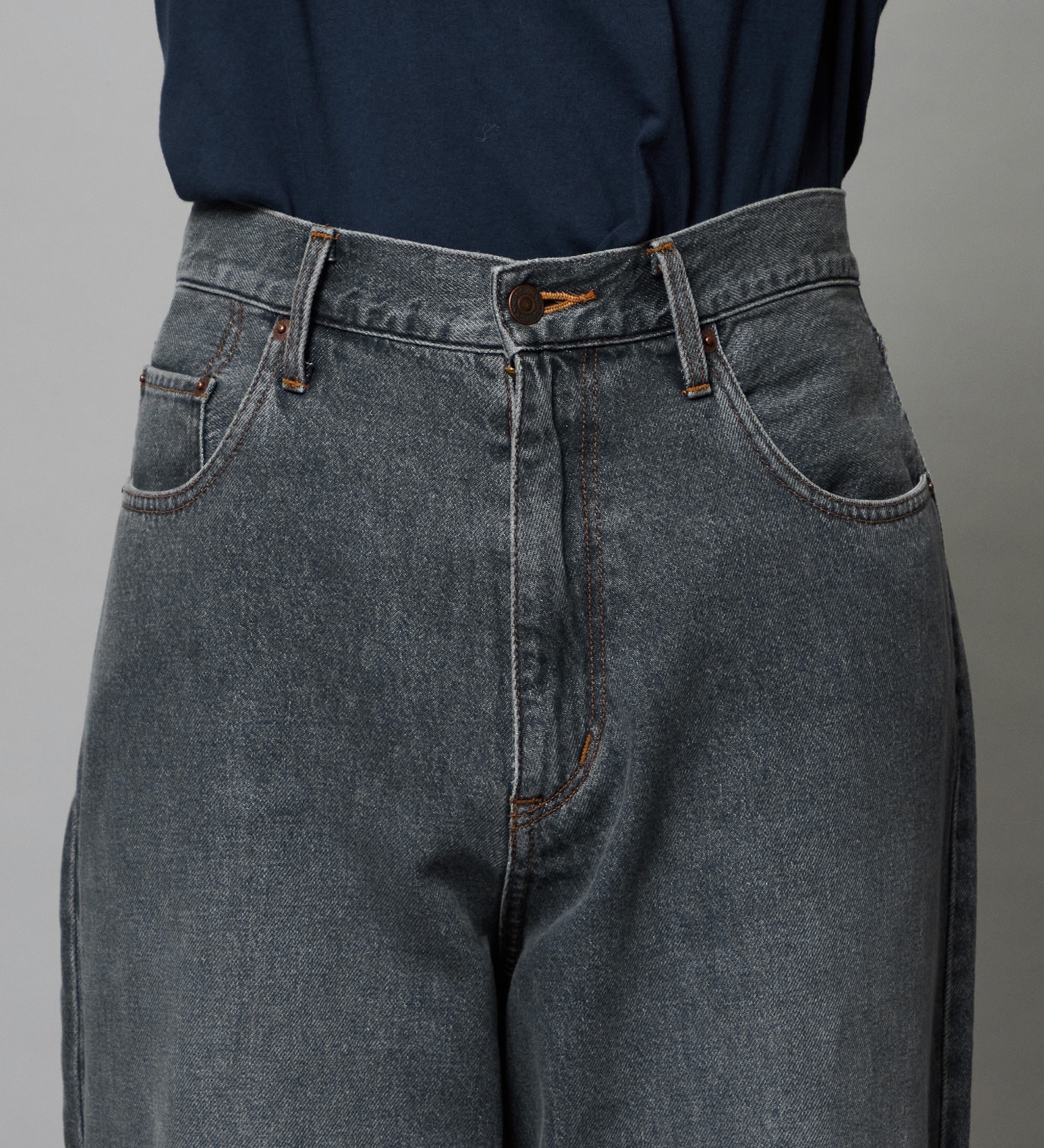 EDWIN(エドウイン)のワイド バギージーンズ デニムパンツ|パンツ/デニム / ジーンズパンツ/メンズ|ブラックデニム