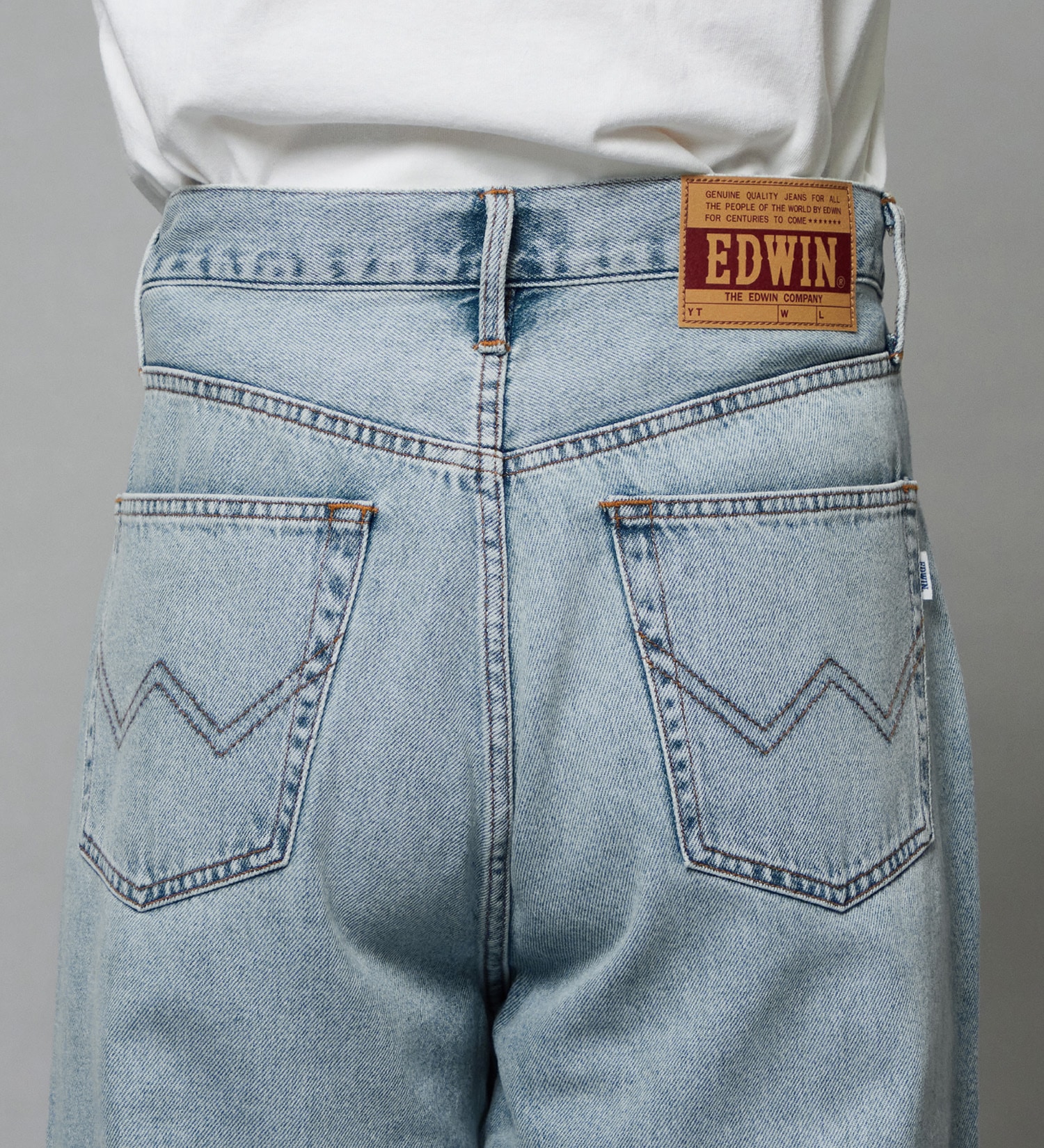 EDWIN(エドウイン)のワイド バギージーンズ デニムパンツ|パンツ/デニム / ジーンズパンツ/メンズ|淡色ブルー