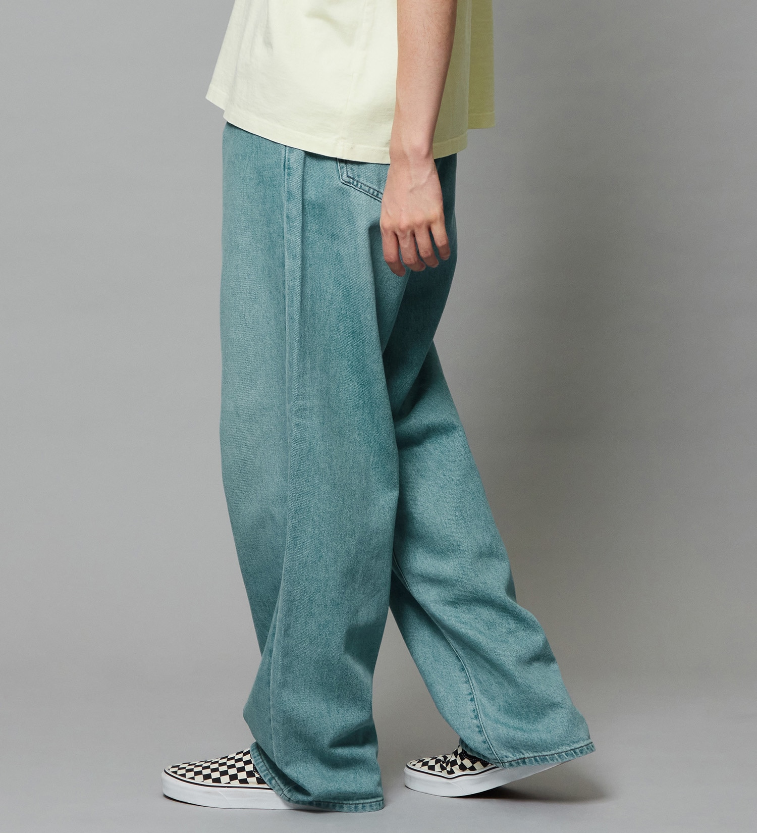 EDWIN(エドウイン)のワイド バギージーンズ デニムパンツ|パンツ/デニム / ジーンズパンツ/メンズ|淡色ブルー2