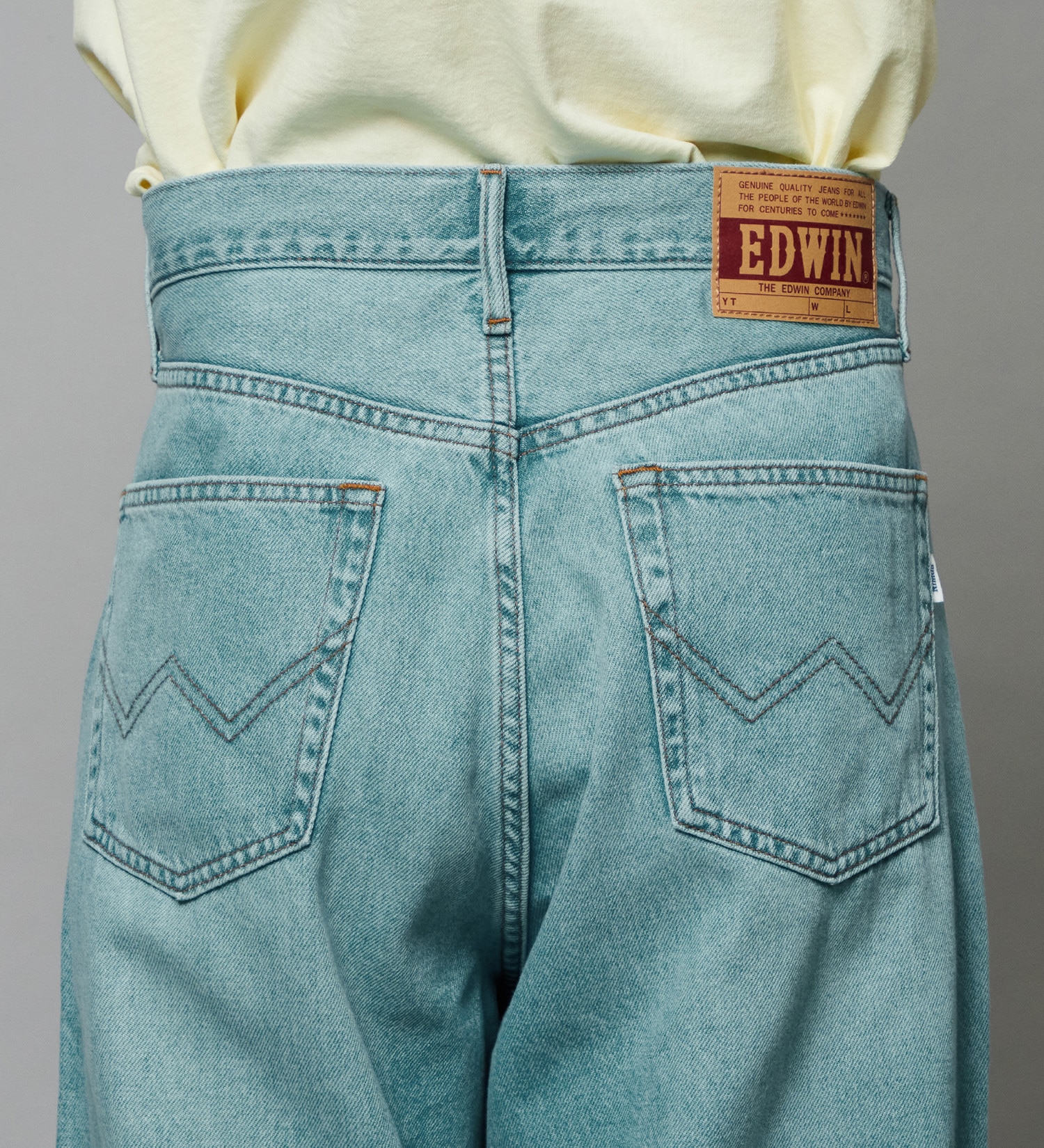 EDWIN(エドウイン)のワイド バギージーンズ デニムパンツ|パンツ/デニム / ジーンズパンツ/メンズ|淡色ブルー2