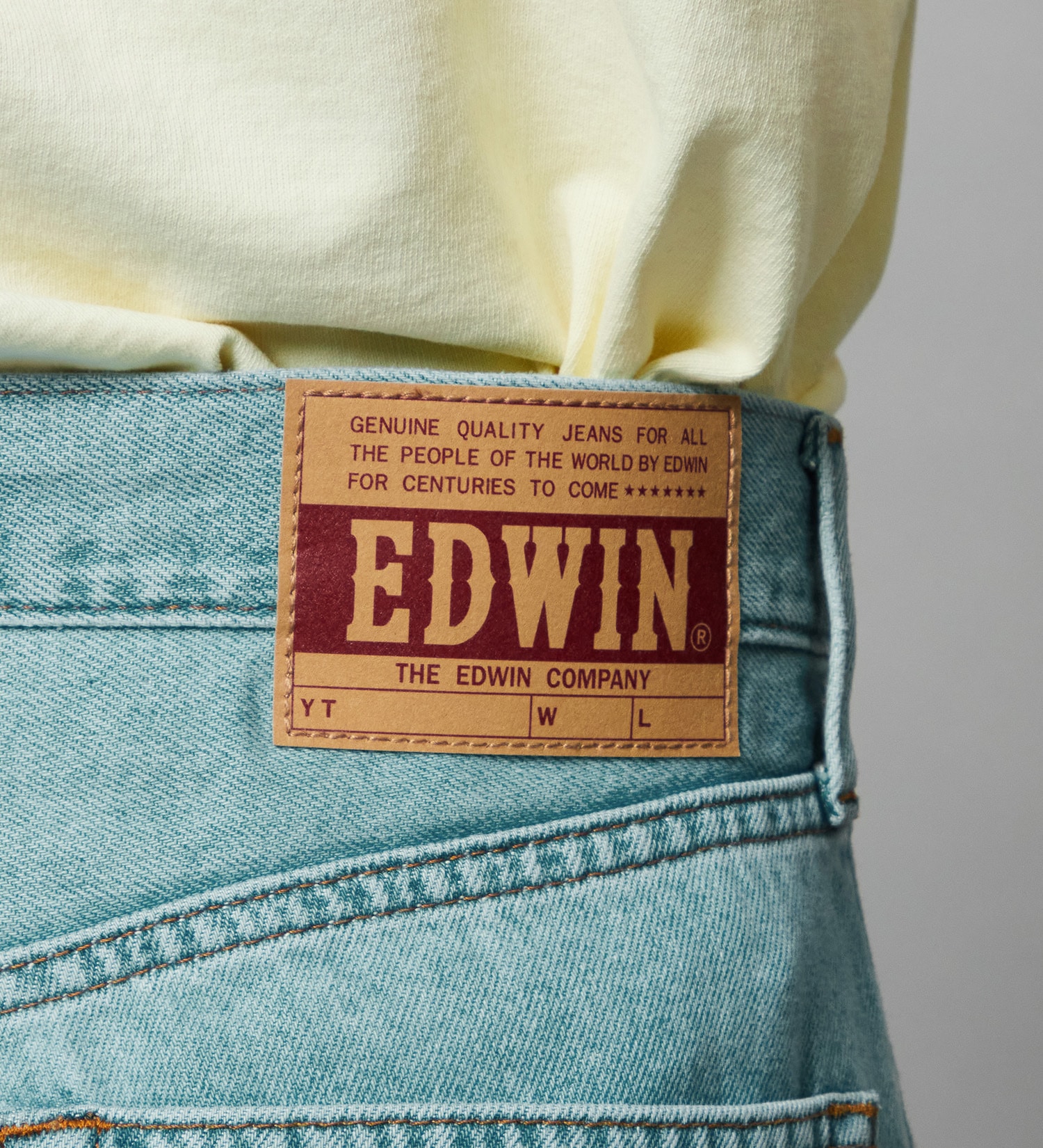 EDWIN(エドウイン)のワイド バギージーンズ デニムパンツ|パンツ/デニム / ジーンズパンツ/メンズ|淡色ブルー2