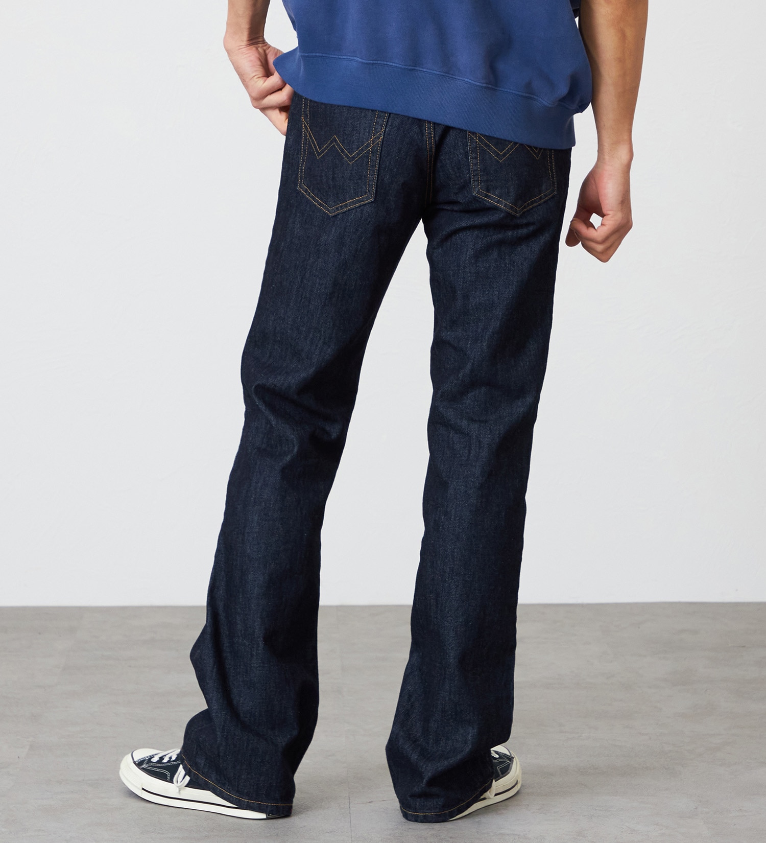 EDWIN(エドウイン)の【裾上げ無料】インターナショナルベーシック 401 ブーツカット デニムパンツ ジーンズ|パンツ/デニム / ジーンズパンツ/メンズ|インディゴブルー