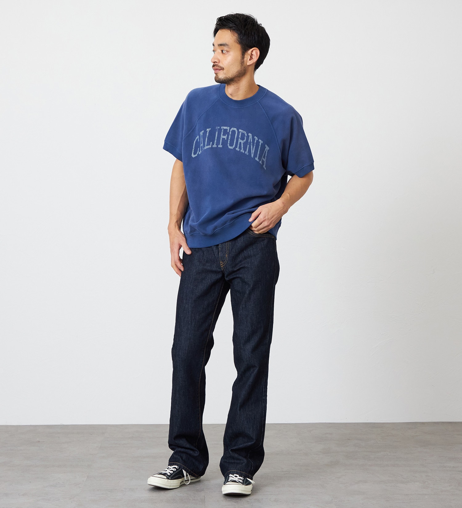 EDWIN(エドウイン)の【裾上げ無料】インターナショナルベーシック 401 ブーツカット デニムパンツ ジーンズ|パンツ/デニム / ジーンズパンツ/メンズ|インディゴブルー