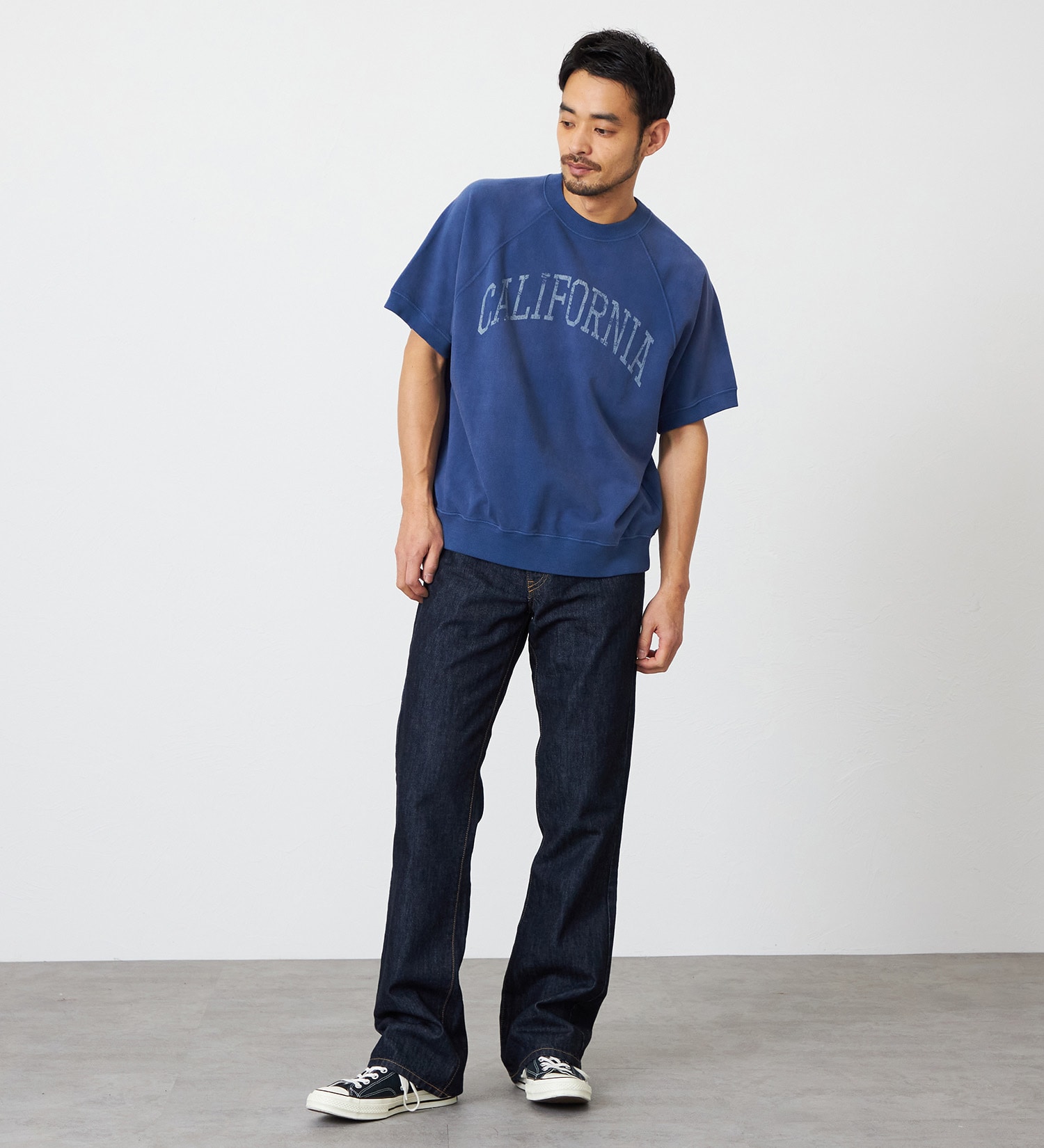 EDWIN(エドウイン)の【裾上げ無料】インターナショナルベーシック 401 ブーツカット デニムパンツ ジーンズ|パンツ/デニム / ジーンズパンツ/メンズ|インディゴブルー