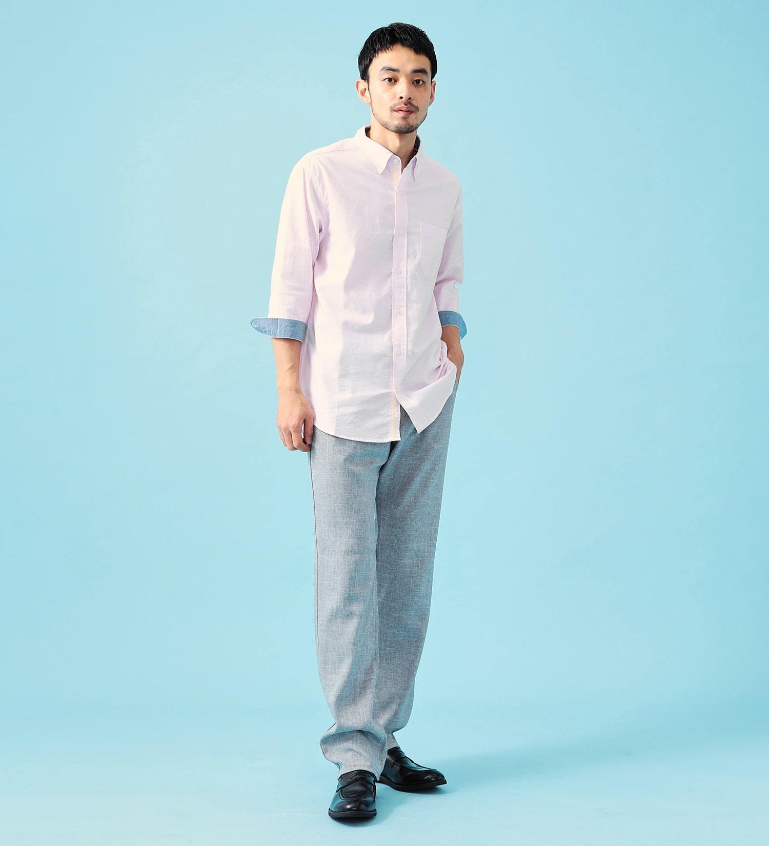 EDWIN(エドウイン)の【SUMMER SALE】【夏用】インターナショナルベーシック COOL スリム リネンライク トラウザー ドライタッチ 速乾【涼】|パンツ/パンツ/メンズ|グレー