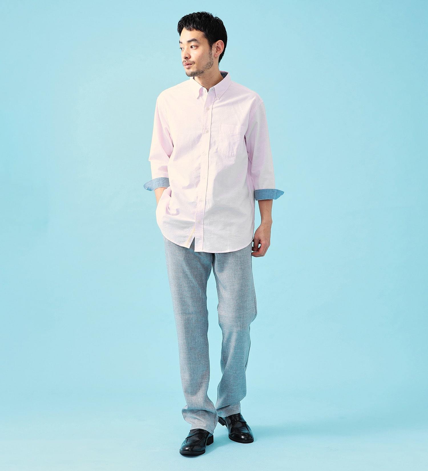 EDWIN(エドウイン)の【SUMMER SALE】【夏用】インターナショナルベーシック COOL スリム リネンライク トラウザー ドライタッチ 速乾【涼】|パンツ/パンツ/メンズ|グレー