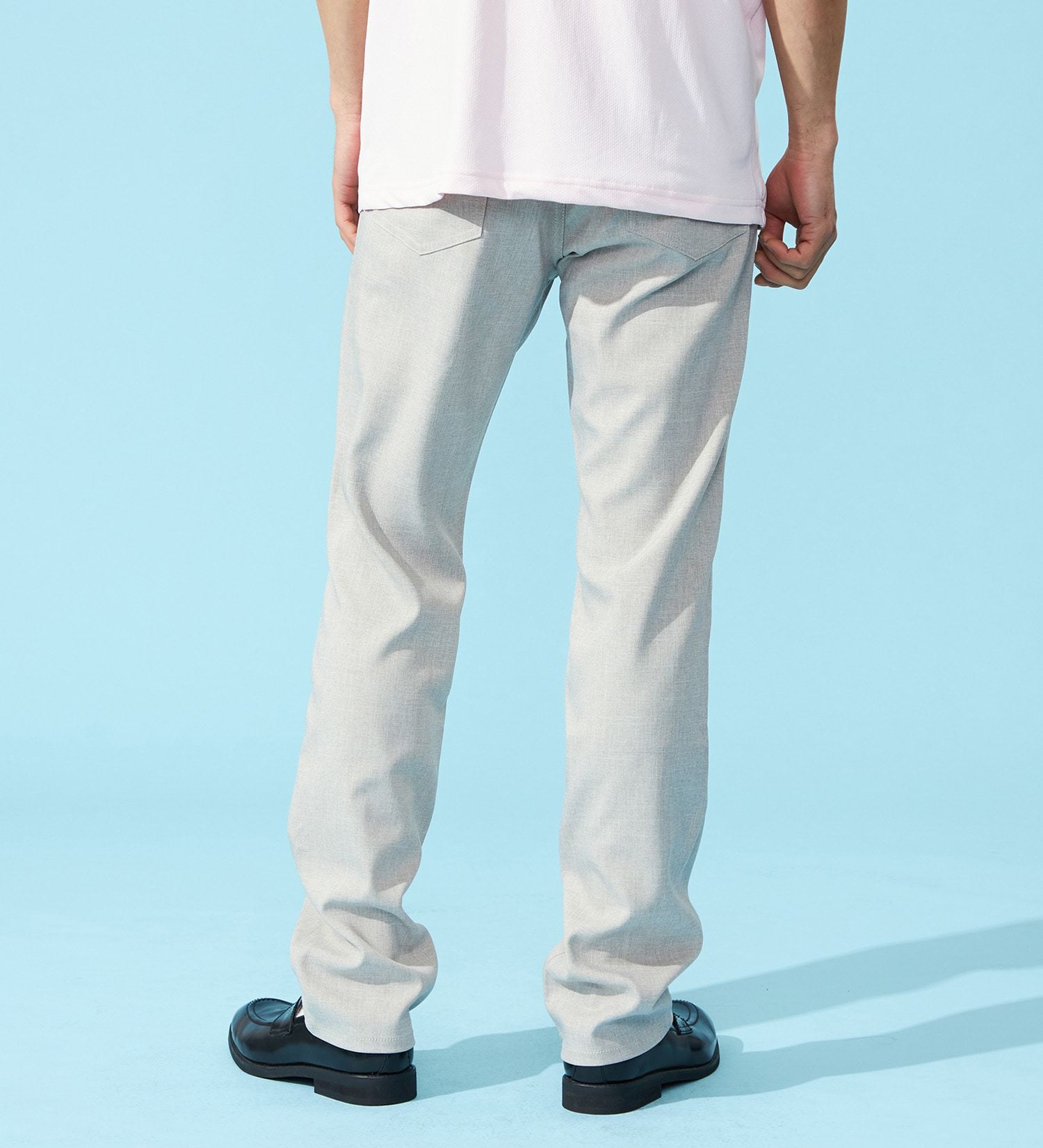 EDWIN(エドウイン)の【SUMMER SALE】【夏用】インターナショナルベーシック COOL スリム リネンライク トラウザー ドライタッチ 速乾【涼】|パンツ/パンツ/メンズ|ベージュ