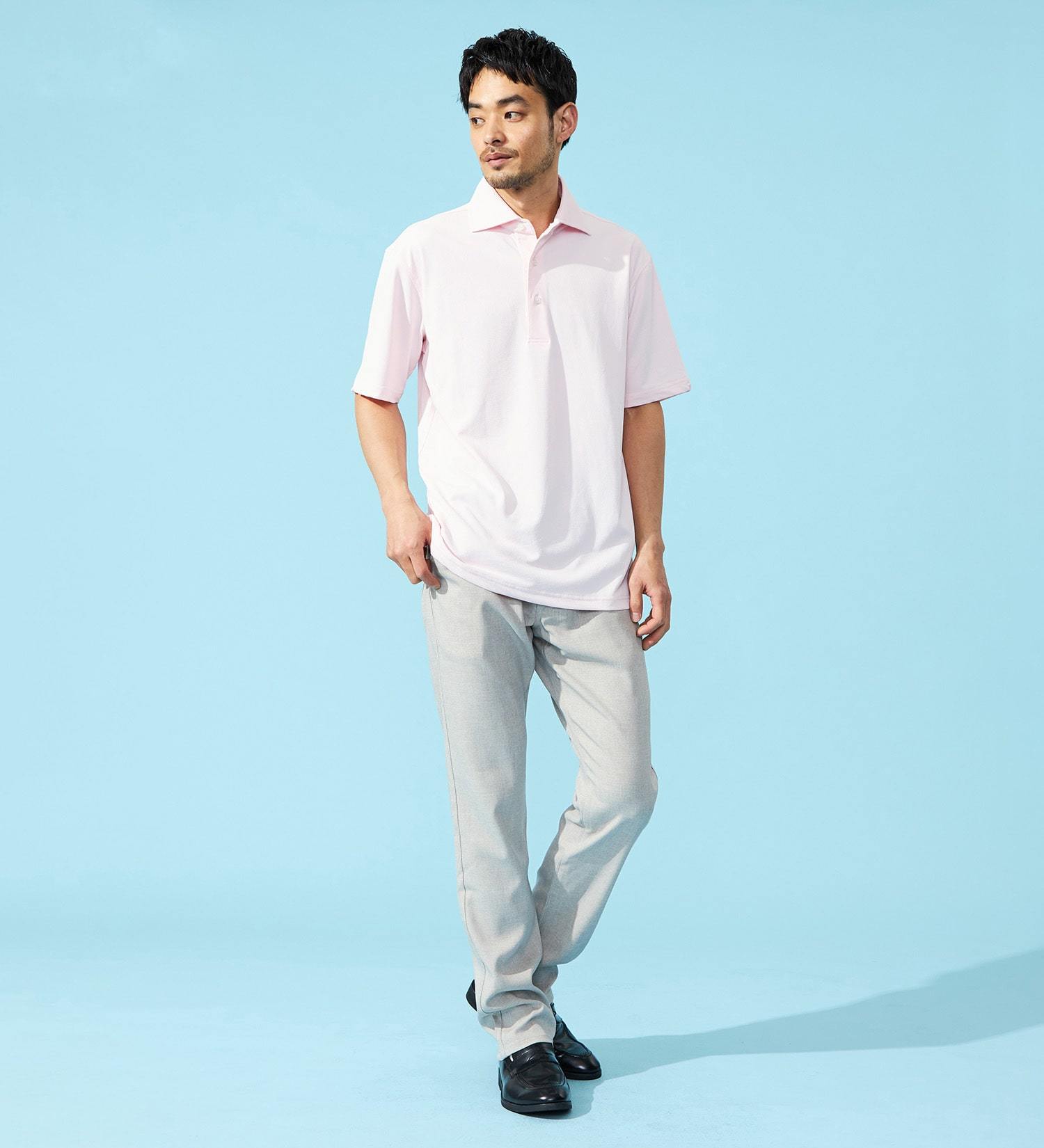 EDWIN(エドウイン)の【SUMMER SALE】【夏用】インターナショナルベーシック COOL スリム リネンライク トラウザー ドライタッチ 速乾【涼】|パンツ/パンツ/メンズ|ベージュ