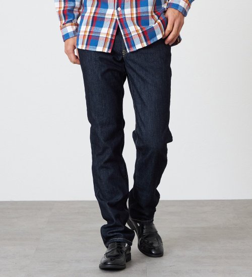 EDWIN(エドウイン)の【裾上げ無料】インターナショナルベーシック 403 ふつうのストレート デニムパンツ ジーンズ|パンツ/デニム / ジーンズパンツ/メンズ|インディゴブルー