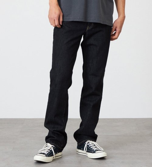 EDWIN(エドウイン)の【裾上げ無料】インターナショナルベーシック 403 ふつうのストレート デニムパンツ ジーンズ|パンツ/デニム / ジーンズパンツ/メンズ|ブラックデニム