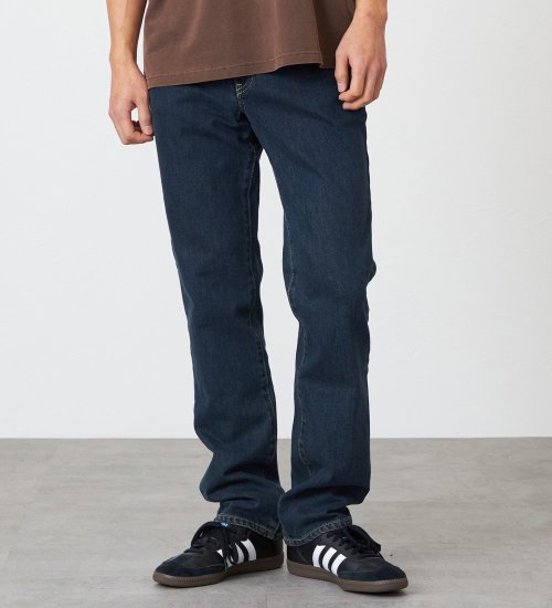 EDWIN(エドウイン)の【裾上げ無料】インターナショナルベーシック 403 ふつうのストレート デニムパンツ ジーンズ|パンツ/デニム / ジーンズパンツ/メンズ|中色ブルー2