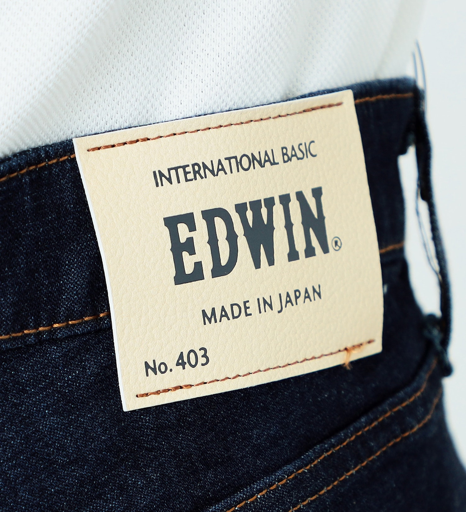 EDWIN(エドウイン)の【サマーセール】インターナショナルベーシック COOL フレックス 麻 レギュラーストレート|パンツ/デニムパンツ/メンズ|インディゴブルー