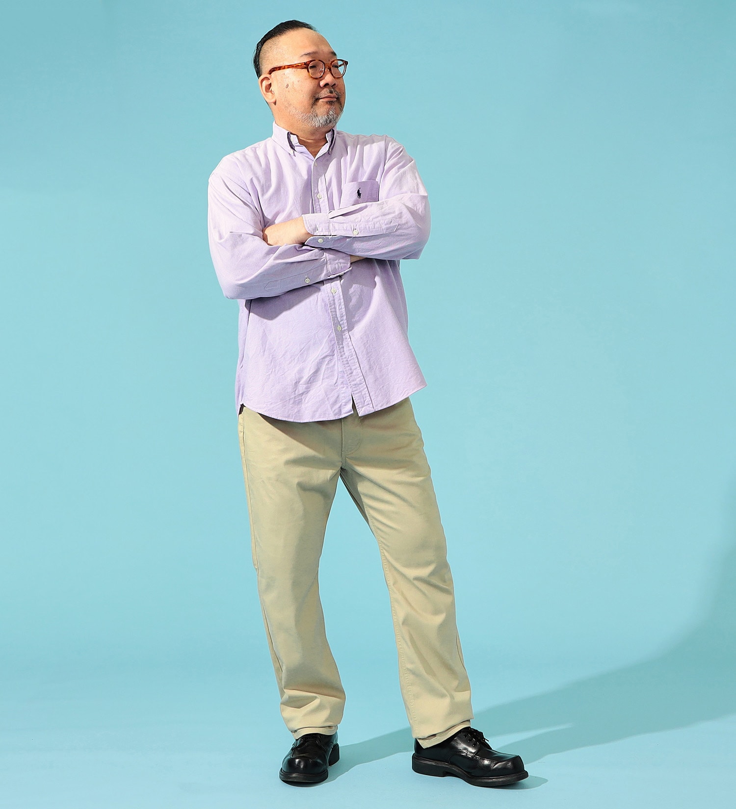 EDWIN(エドウイン)の【秋のTIMESALE】【大きいサイズ】【涼】インターナショナルベーシック レギュラーストレートパンツ COOLFLEX 麻 【ドライタッチ/吸汗速乾】|パンツ/パンツ/メンズ|サンドベージュ