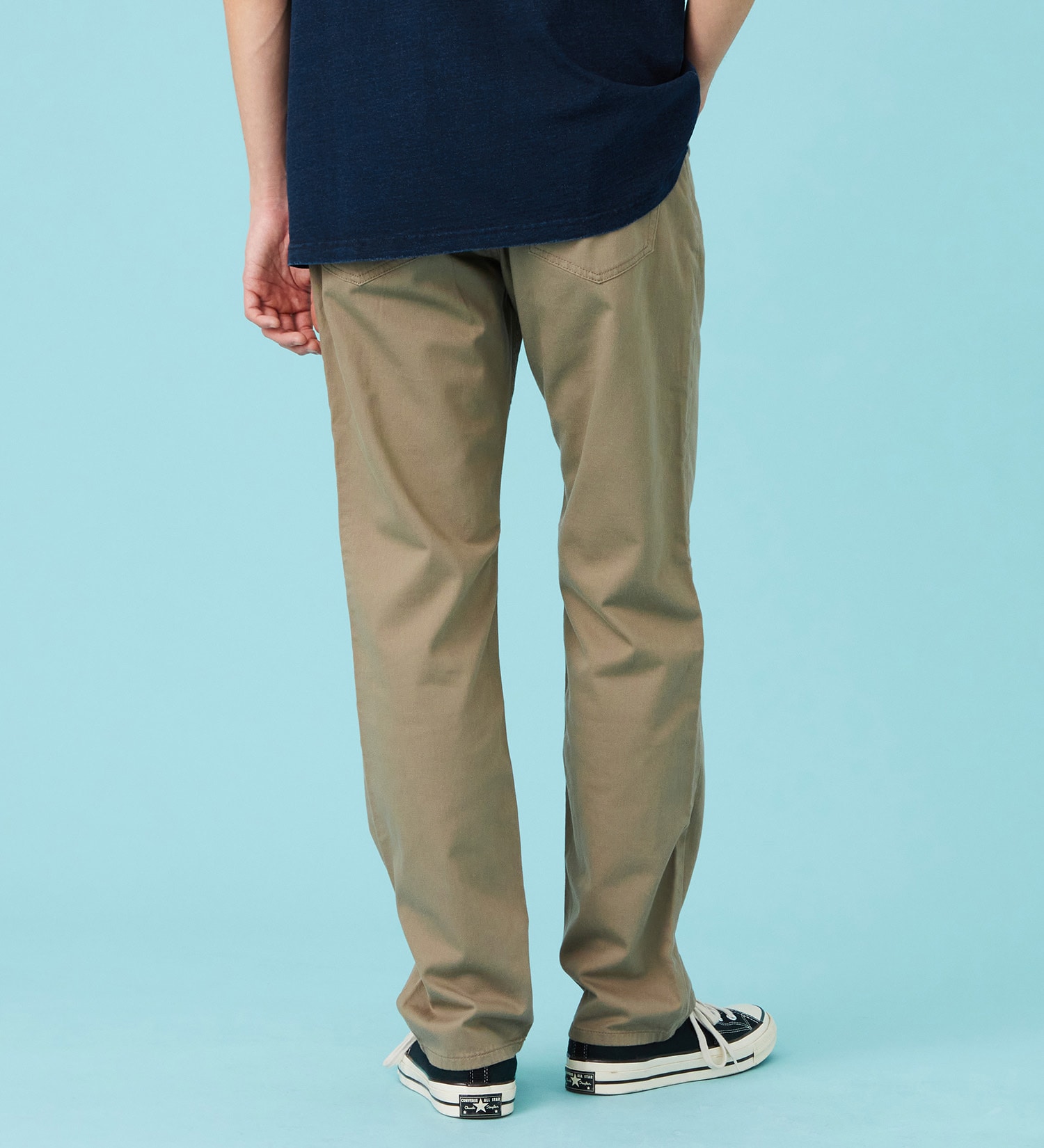 EDWIN(エドウイン)の【予約P】【大きいサイズ】【涼】インターナショナルベーシック COOL ストレート ジーンズ デニムパンツ 麻 ドライタッチ|パンツ/パンツ/メンズ|ベージュ