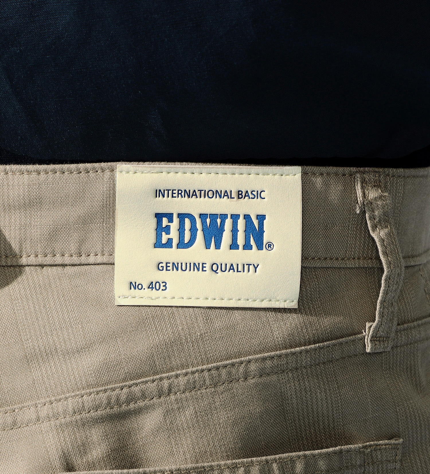 EDWIN(エドウイン)の【GW SALE】【涼】インターナショナルベーシック レギュラーストレートパンツ COOLFLEX 麻 【ドライタッチ/吸汗速乾】|パンツ/パンツ/メンズ|チェック1