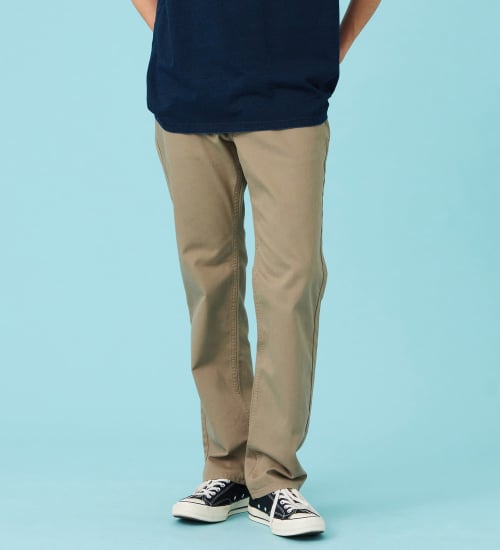 EDWIN(エドウイン)の【予約P】【涼】インターナショナルベーシック COOL ストレート ジーンズ デニムパンツ 麻 ドライタッチ|パンツ/パンツ/メンズ|ベージュ