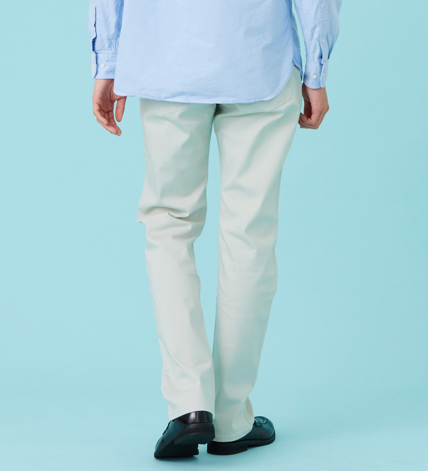 EDWIN(エドウイン)の【予約P】【涼】インターナショナルベーシック COOL ストレート ジーンズ デニムパンツ 麻 ドライタッチ|パンツ/パンツ/メンズ|ライトベージュ