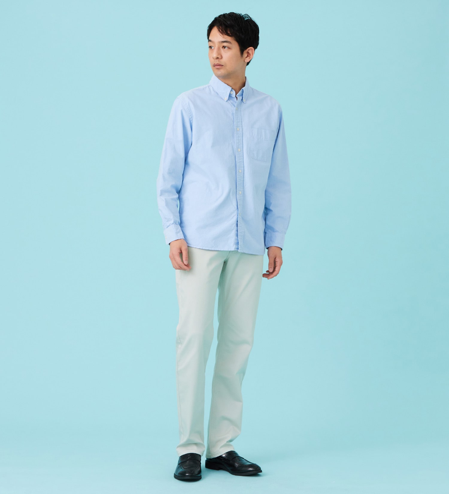 EDWIN(エドウイン)の【予約P】【涼】インターナショナルベーシック COOL ストレート ジーンズ デニムパンツ 麻 ドライタッチ|パンツ/パンツ/メンズ|ライトベージュ