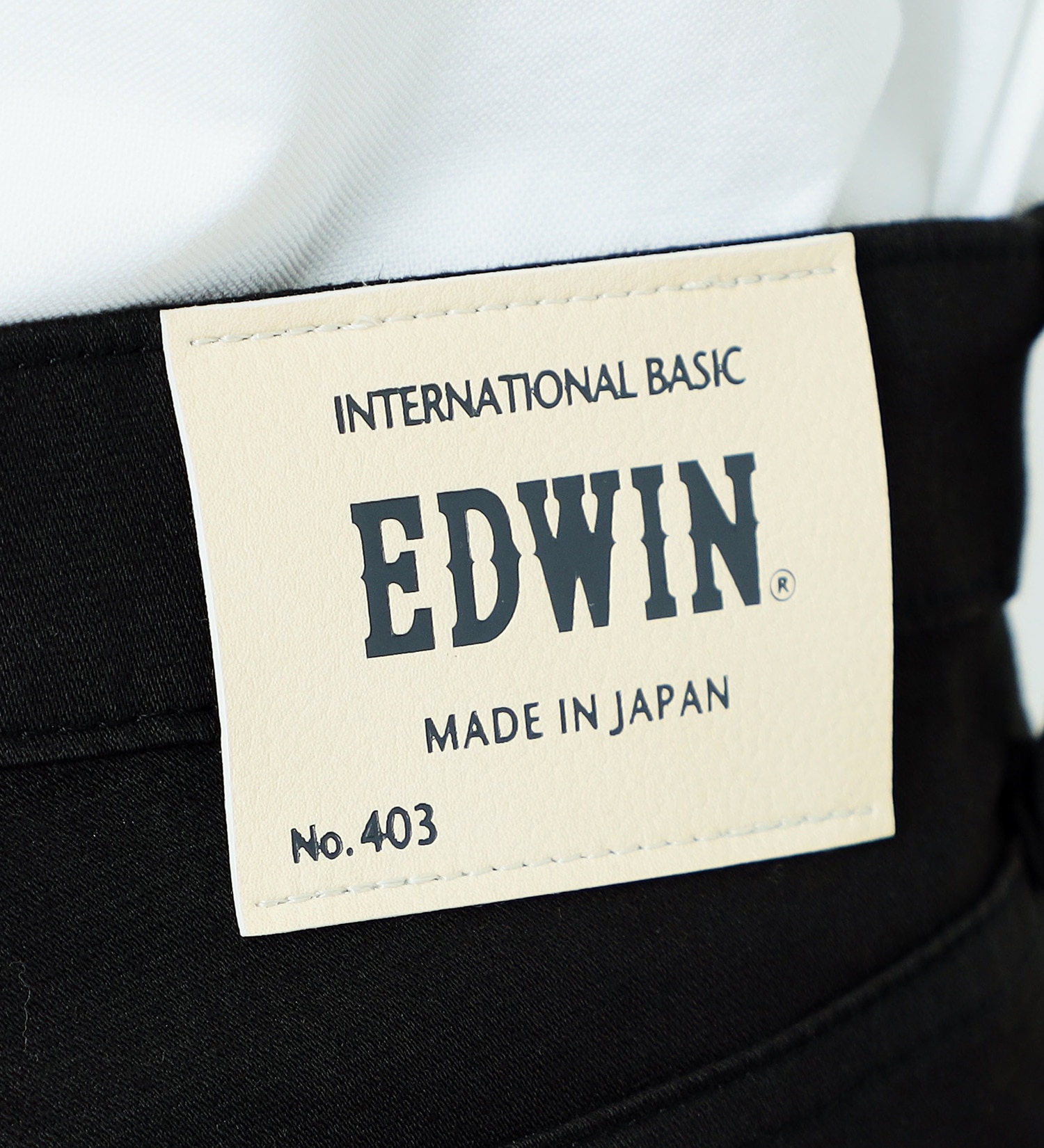 EDWIN(エドウイン)の【サマーセール】インターナショナルベーシック COOL フレックス 麻 レギュラーストレート|パンツ/パンツ/メンズ|ブラック