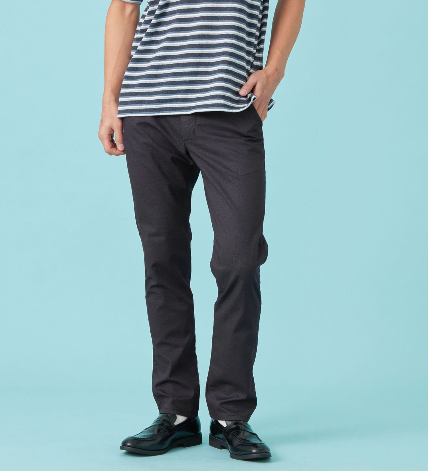 EDWIN(エドウイン)の【予約P】【涼】インターナショナルベーシック COOL ストレート チノパンツ トラウザー ドライタッチ 速乾|パンツ/パンツ/メンズ|インディゴブルー