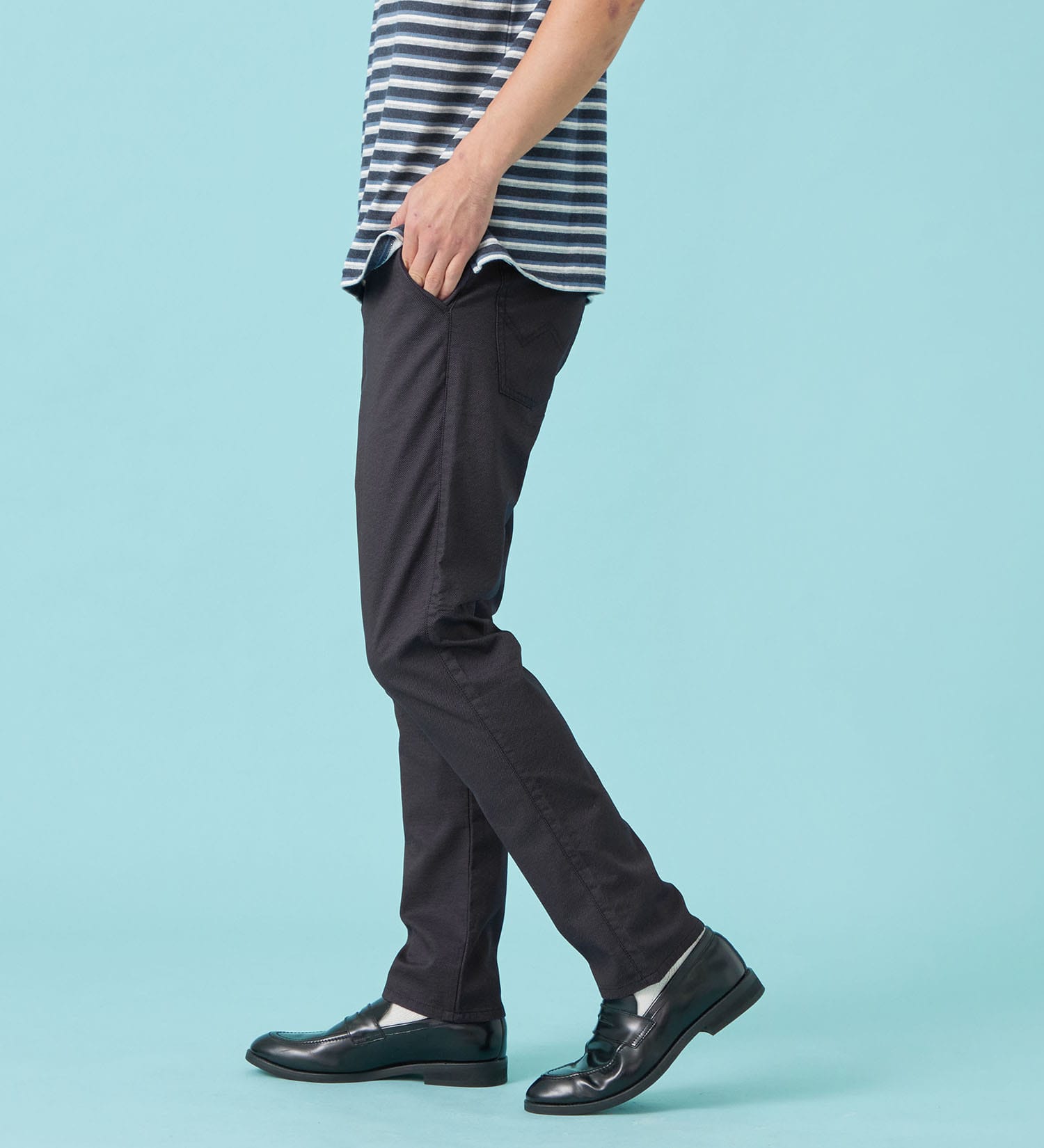 EDWIN(エドウイン)の【予約P】【涼】インターナショナルベーシック COOL ストレート チノパンツ トラウザー ドライタッチ 速乾|パンツ/パンツ/メンズ|インディゴブルー