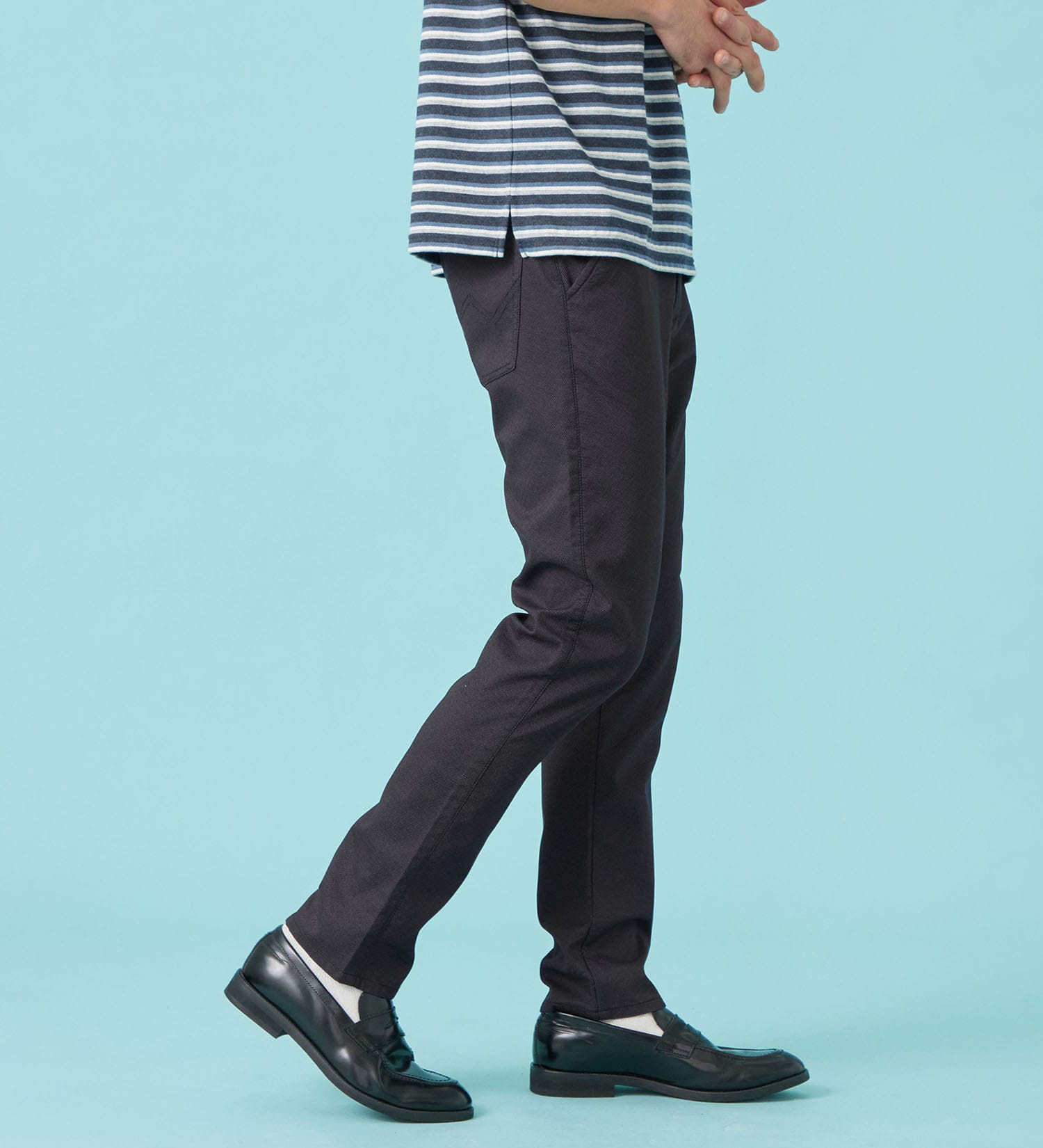 EDWIN(エドウイン)の【予約P】【涼】インターナショナルベーシック COOL ストレート チノパンツ トラウザー ドライタッチ 速乾|パンツ/パンツ/メンズ|インディゴブルー