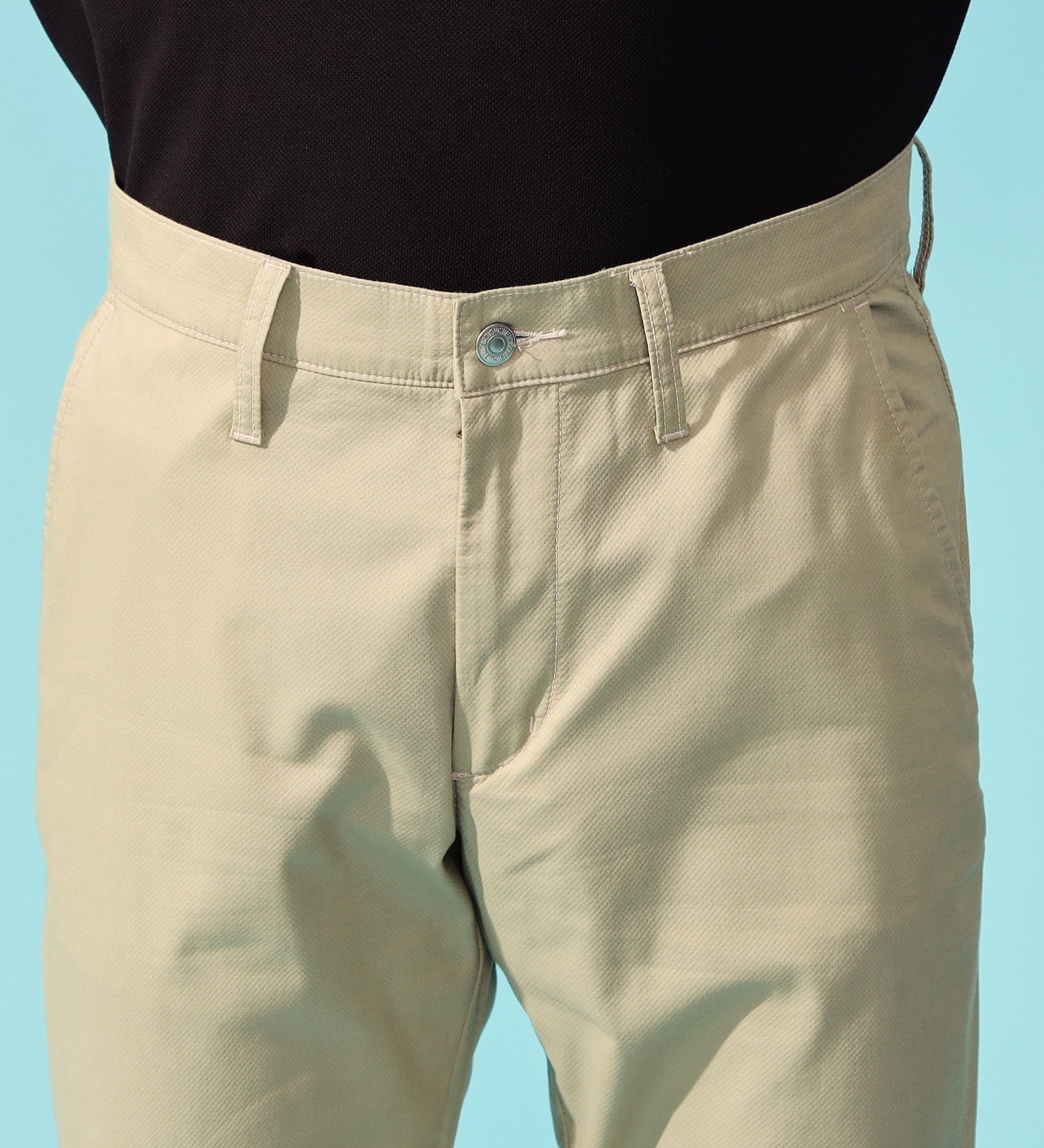 EDWIN(エドウイン)の【GW SALE】【涼】インターナショナルベーシック レギュラーストレートパンツ COOLFLEX 裏メッシュ素材 最軽量 スラッシュポケット|パンツ/パンツ/メンズ|ベージュ