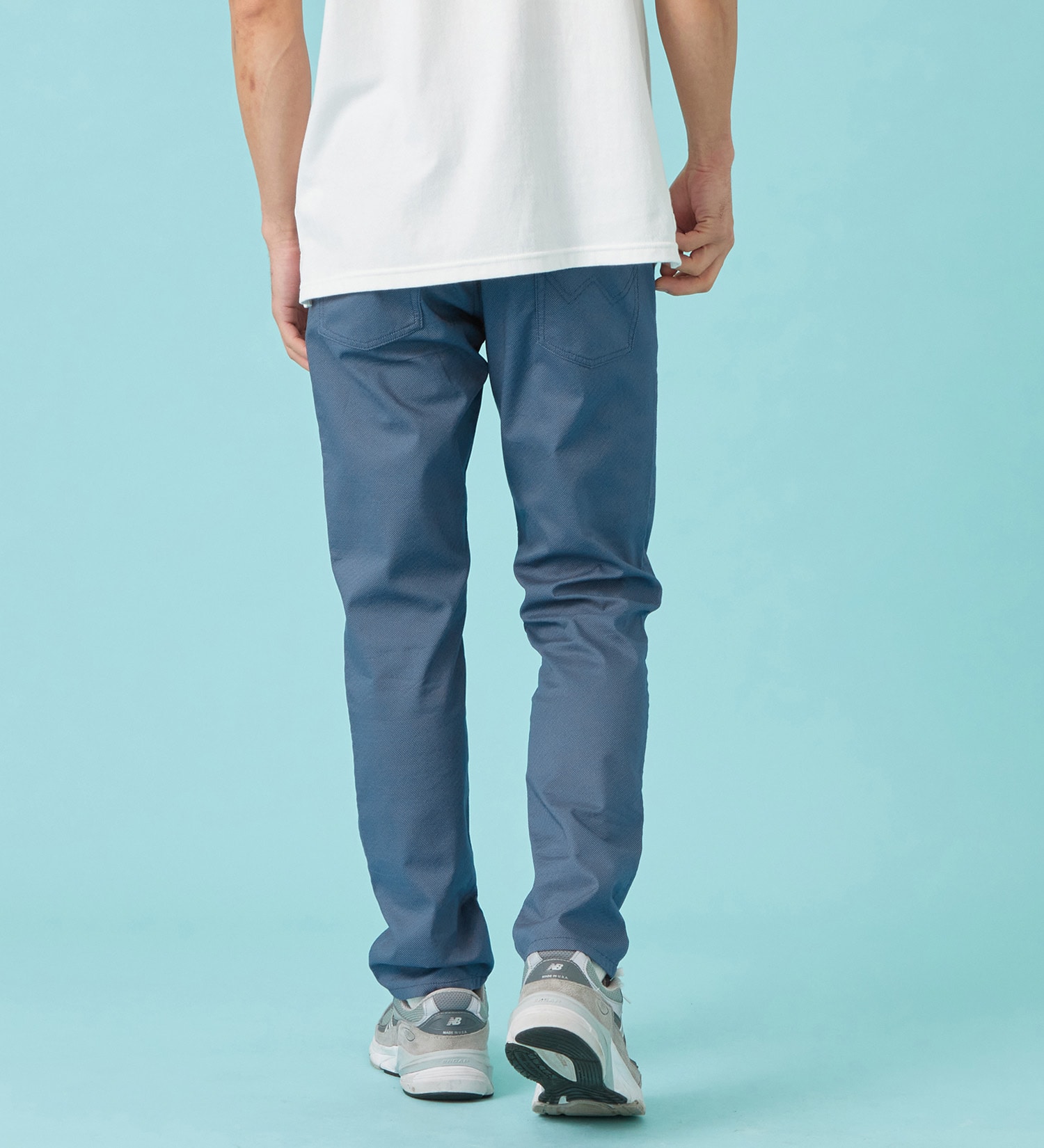 EDWIN(エドウイン)の【予約P】【涼】インターナショナルベーシック COOL ストレート チノパンツ トラウザー ドライタッチ 速乾|パンツ/パンツ/メンズ|中色ブルー