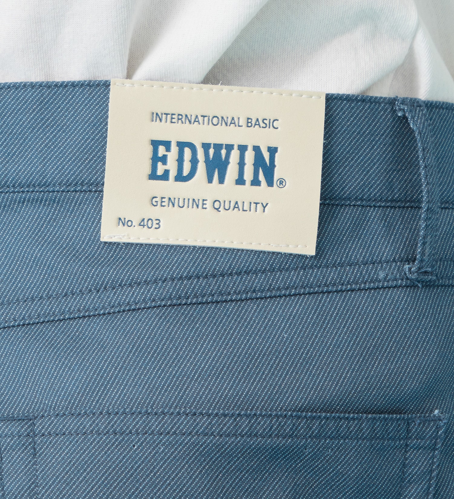 EDWIN(エドウイン)の【予約P】【涼】インターナショナルベーシック COOL ストレート チノパンツ トラウザー ドライタッチ 速乾|パンツ/パンツ/メンズ|中色ブルー