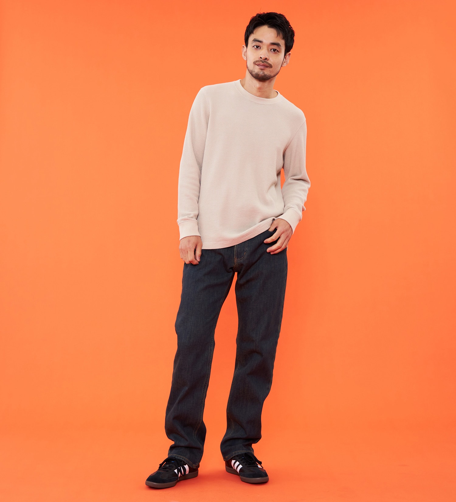 EDWIN(エドウイン)の【予約P】【大きいサイズ】【冬用】WILD FIRE 403 ふつうのストレート デニムパンツ ジーンズ 暖パンツ 裏起毛 保温【暖】|パンツ/デニム / ジーンズパンツ/メンズ|中色ブルー