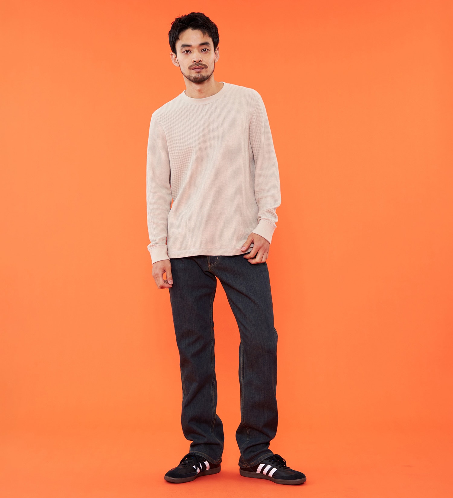 EDWIN(エドウイン)の【予約P】【大きいサイズ】【冬用】WILD FIRE 403 ふつうのストレート デニムパンツ ジーンズ 暖パンツ 裏起毛 保温【暖】|パンツ/デニム / ジーンズパンツ/メンズ|中色ブルー
