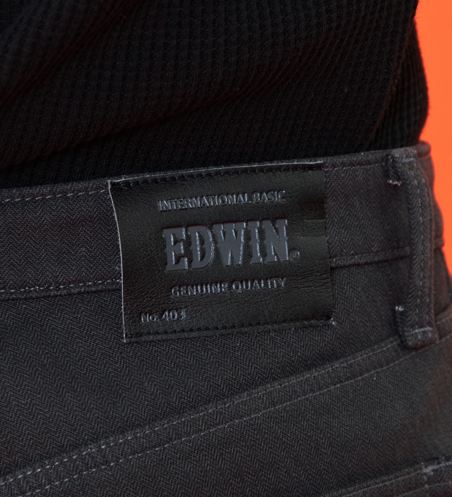 EDWIN(エドウイン)の【予約P】【大きいサイズ】【冬用】WILD FIRE 403 ふつうのストレート デニムパンツ ジーンズ 暖パンツ 裏起毛 保温【暖】|パンツ/デニム / ジーンズパンツ/メンズ|グレー