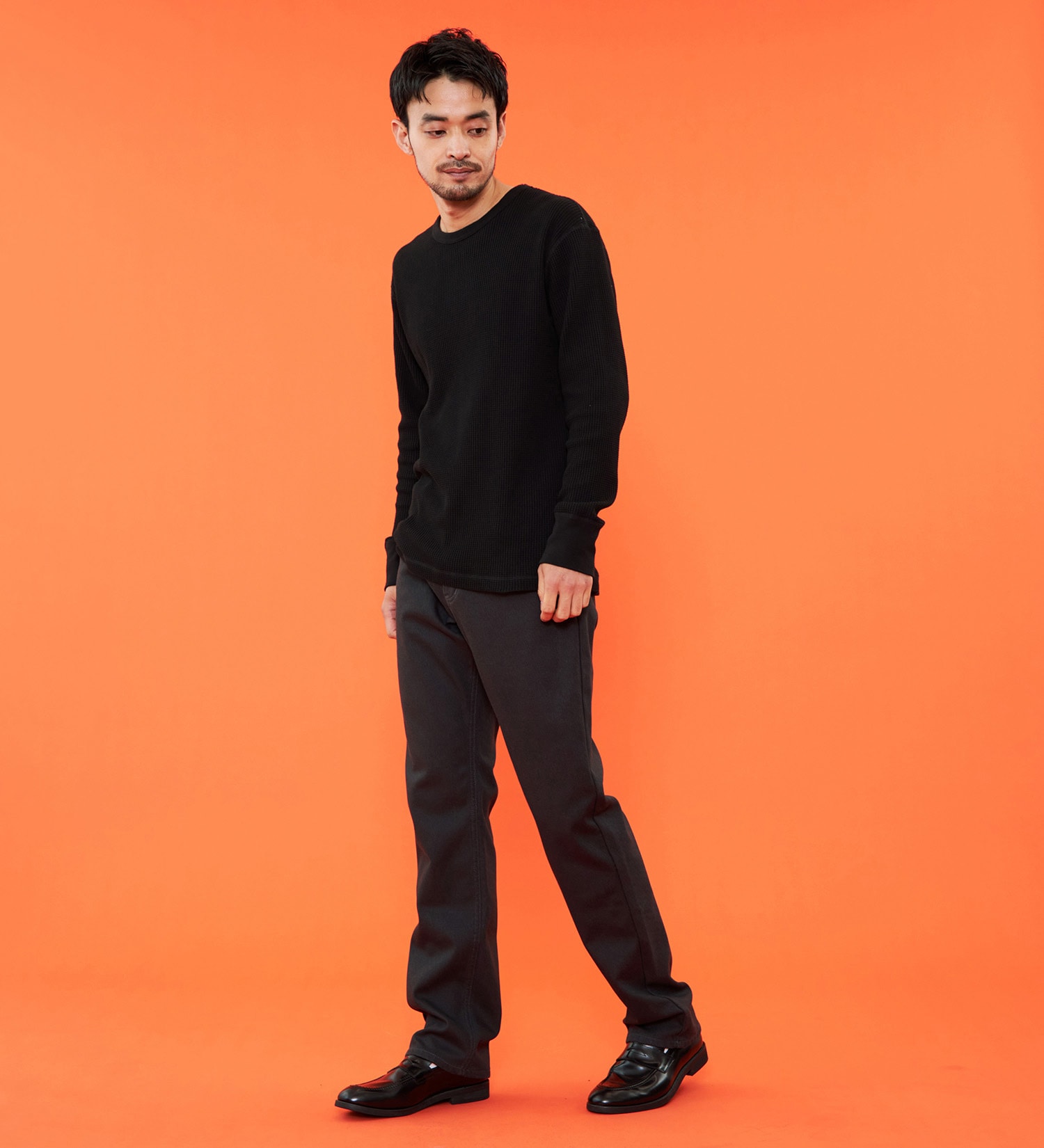 EDWIN(エドウイン)の【予約P】【大きいサイズ】【冬用】WILD FIRE 403 ふつうのストレート デニムパンツ ジーンズ 暖パンツ 裏起毛 保温【暖】|パンツ/デニム / ジーンズパンツ/メンズ|グレー
