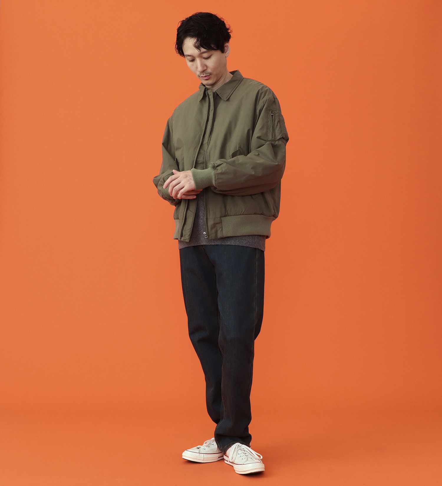 EDWIN(エドウイン)の【予約P】WILD FIRE インターナショナルベーシック 403 ふつうのストレート デニムパンツ 【暖/裏起毛/保温/冬用】|パンツ/デニム / ジーンズパンツ/メンズ|濃色ブルー