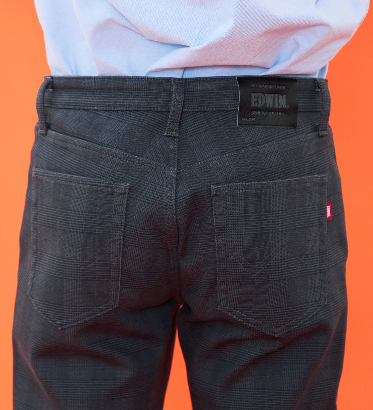 EDWIN(エドウイン)の【予約P】【冬用】WILD FIRE 403 ふつうのストレート デニムパンツ ジーンズ 暖パンツ 裏起毛 保温【暖】|パンツ/デニム / ジーンズパンツ/メンズ|チェック1