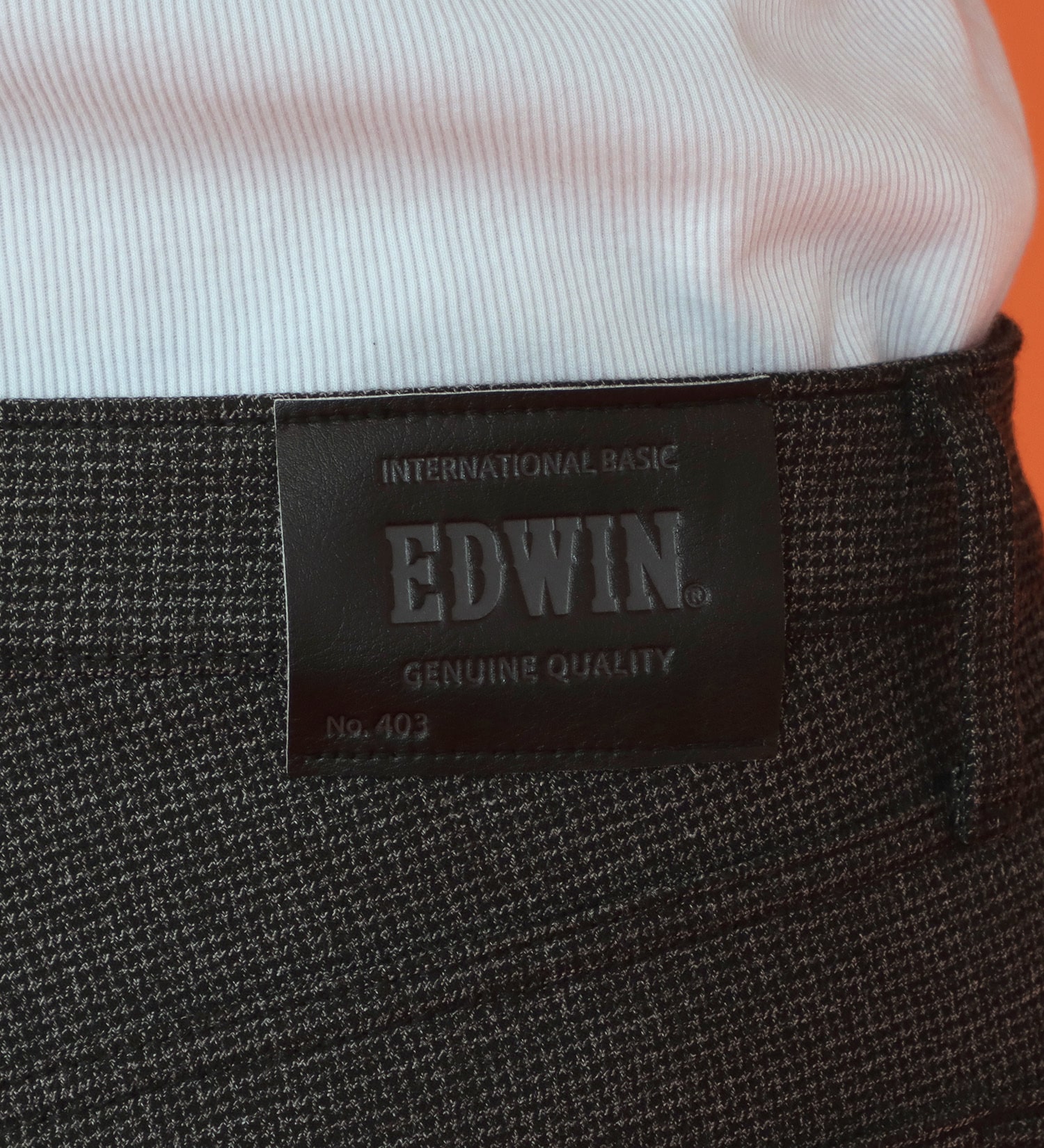 EDWIN(エドウイン)の【予約P】WILD FIRE インターナショナルベーシック 403 ふつうのストレート デニムパンツ 【暖/裏起毛/保温/冬用】|パンツ/パンツ/メンズ|ハウンドトゥース